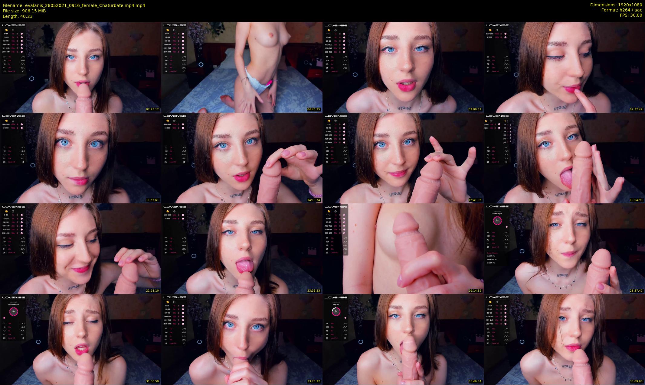 evalanis — 41 minute Chaturbate couple cam show recording, 1080p, May 28, 2021