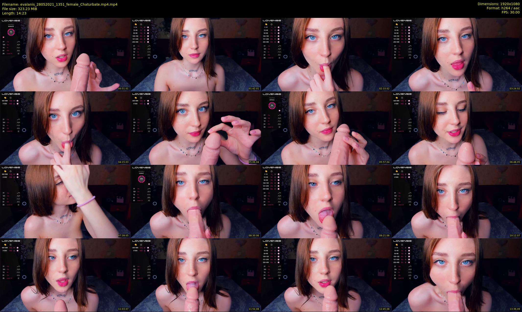 evalanis — 15 minute Chaturbate couple cam show recording, 1080p, May 28, 2021