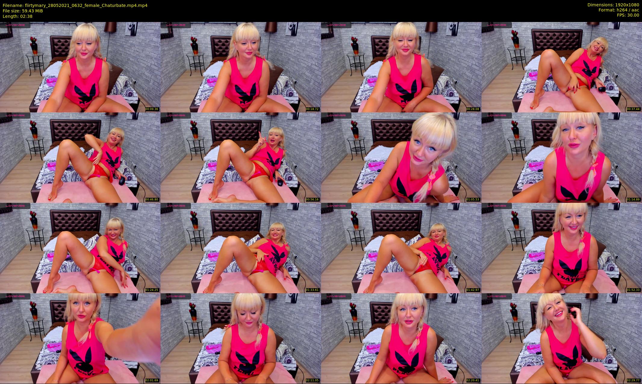 flirtymary — 3 minute Chaturbate female cam show recording, 1080p, May 28, 2021