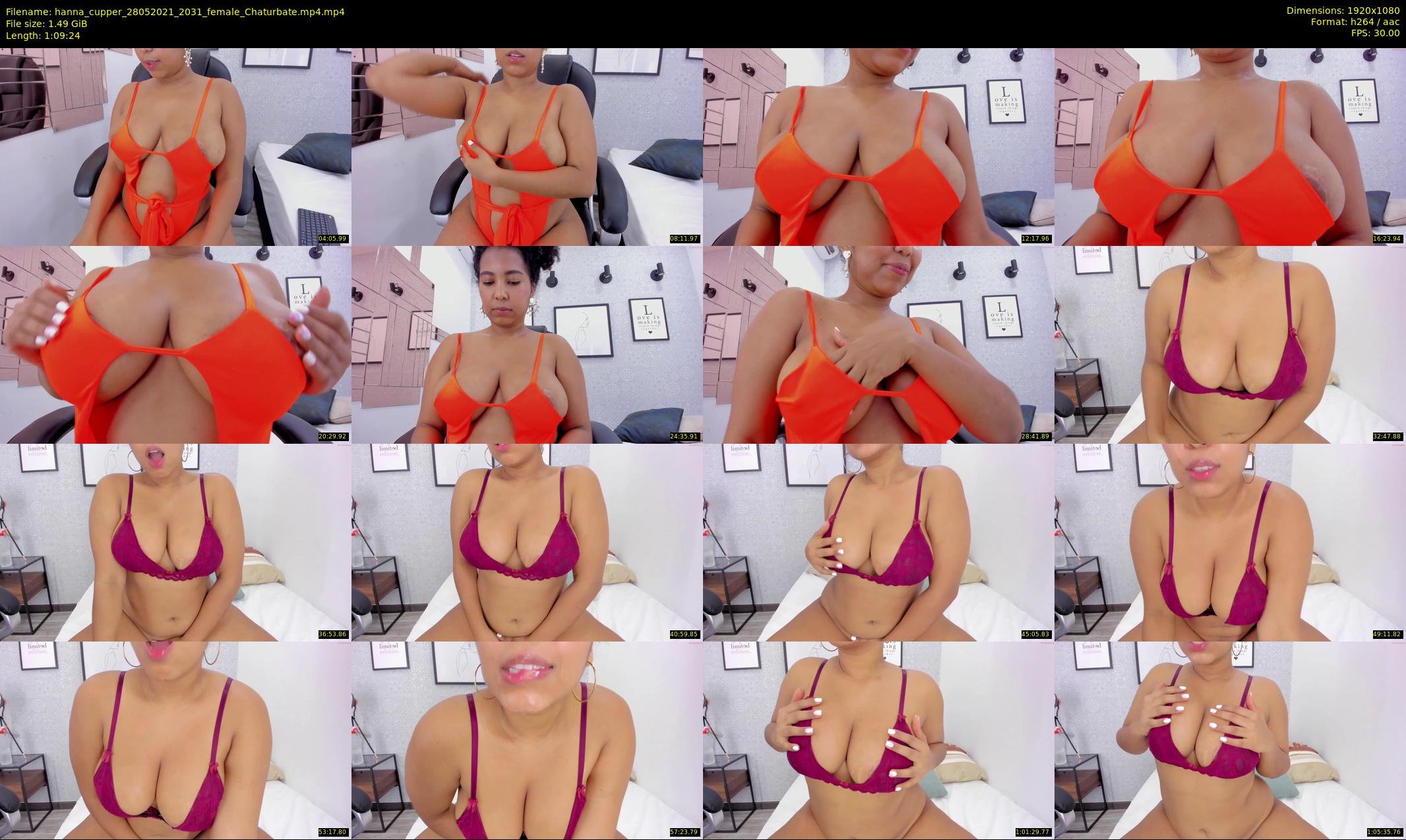 hanna_cupper — 70 minute Chaturbate female cam show recording, 1080p, May 28, 2021