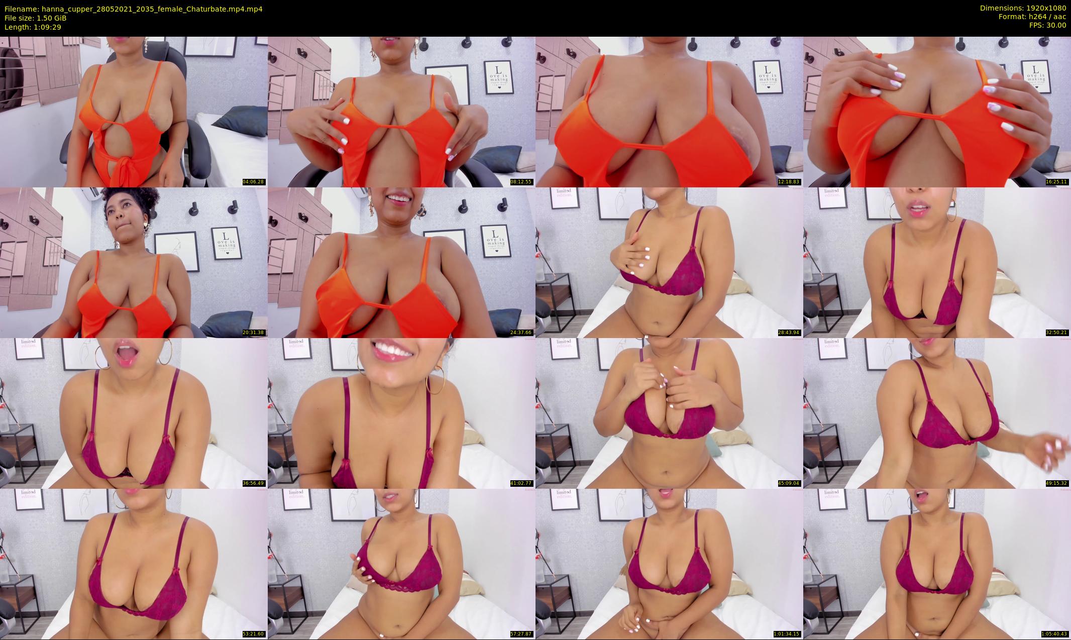 hanna_cupper — 70 minute Chaturbate female cam show recording, 1080p, May 28, 2021