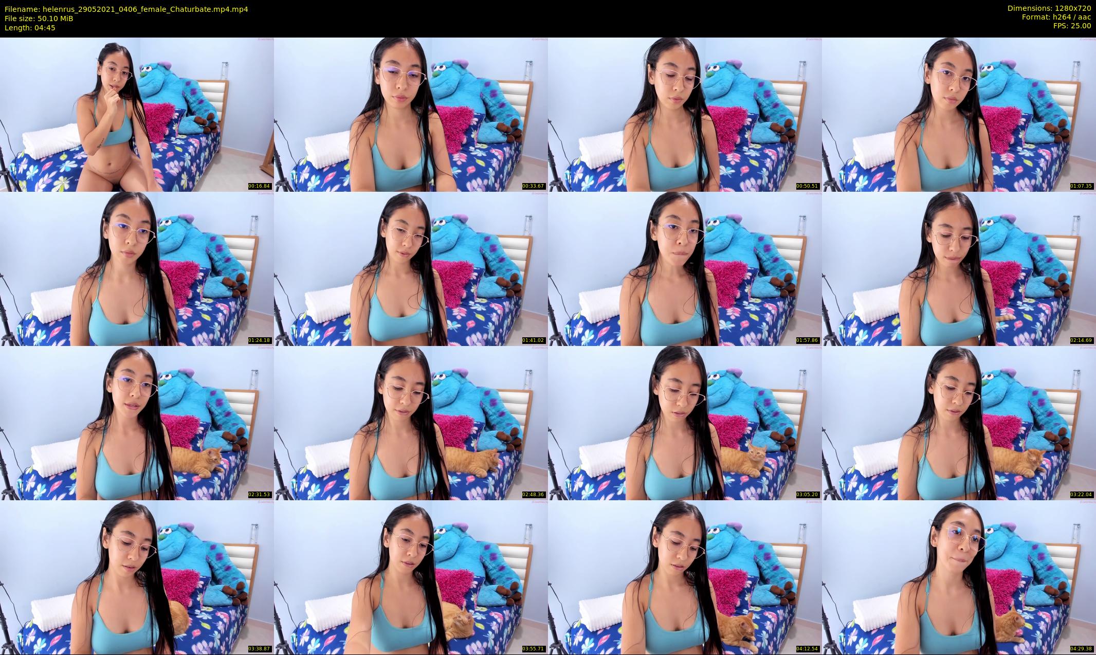 helenrus — 5 minute Chaturbate female cam show recording, 720p, May 29, 2021