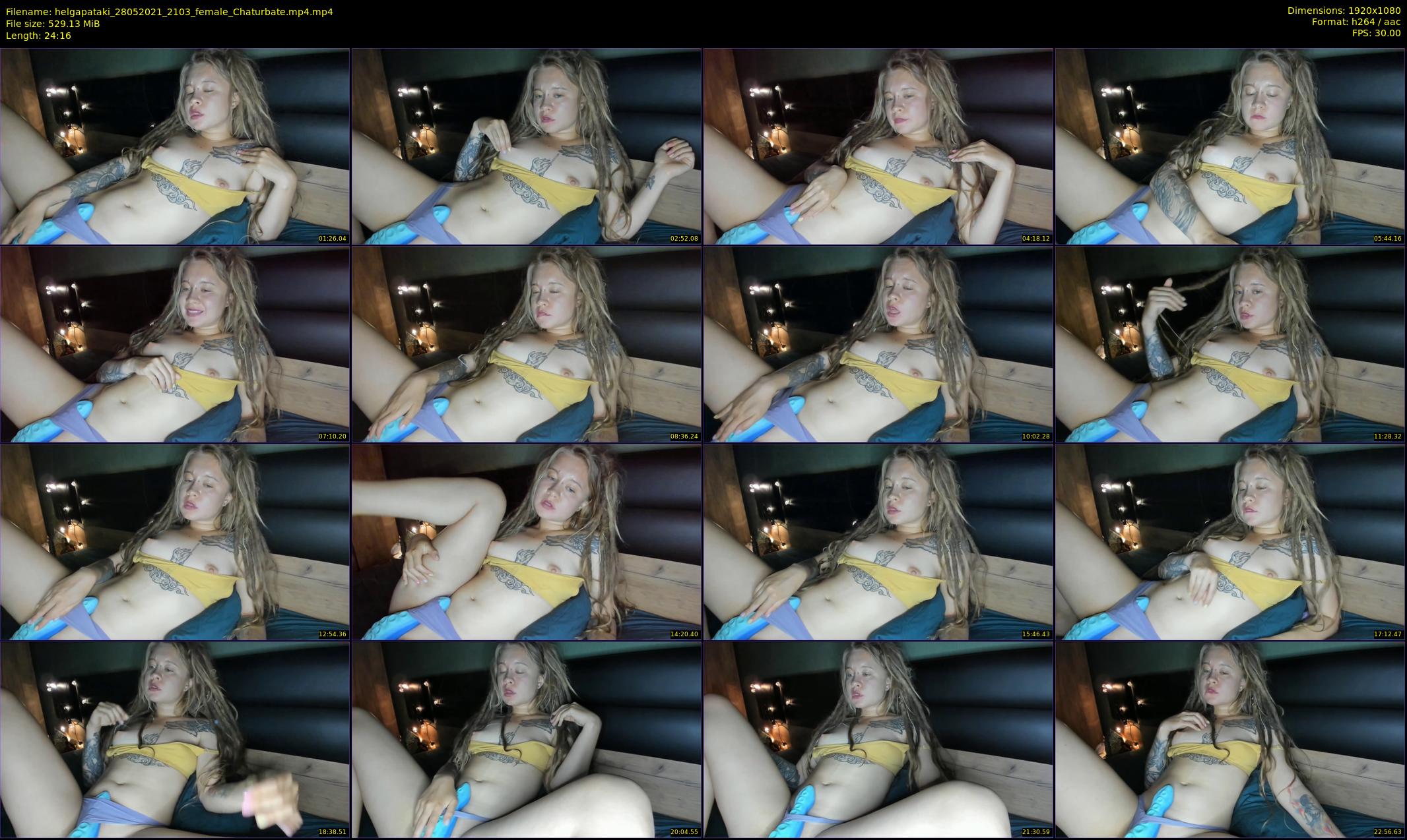 helgapataki — 25 minute Chaturbate female cam show recording, 1080p, May 28, 2021