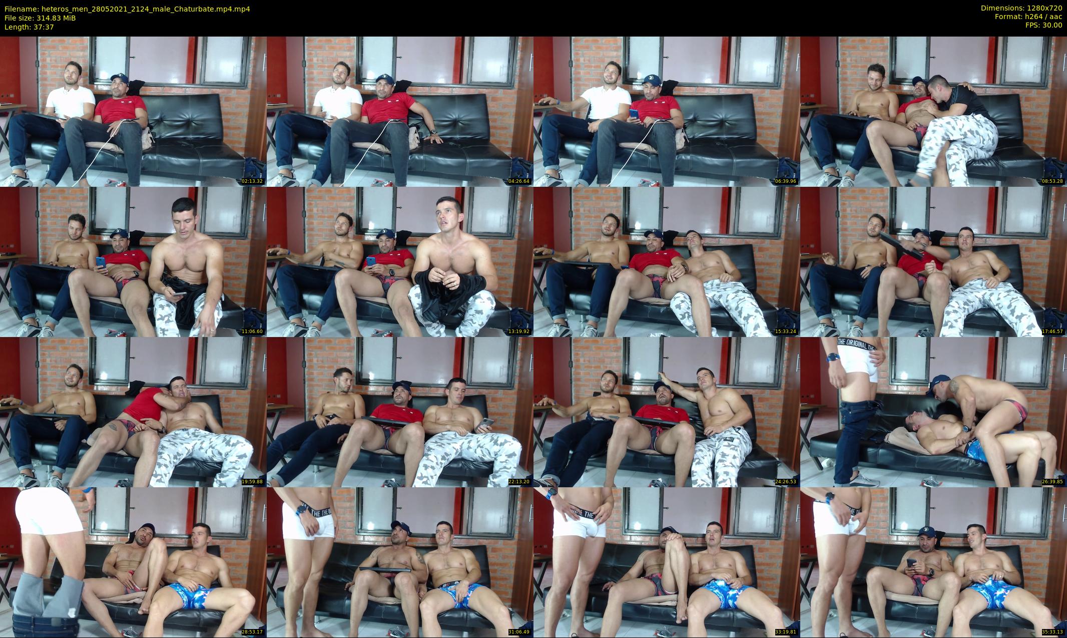 heteros_men — 38 minute Chaturbate male cam show recording, 720p, May 28, 2021