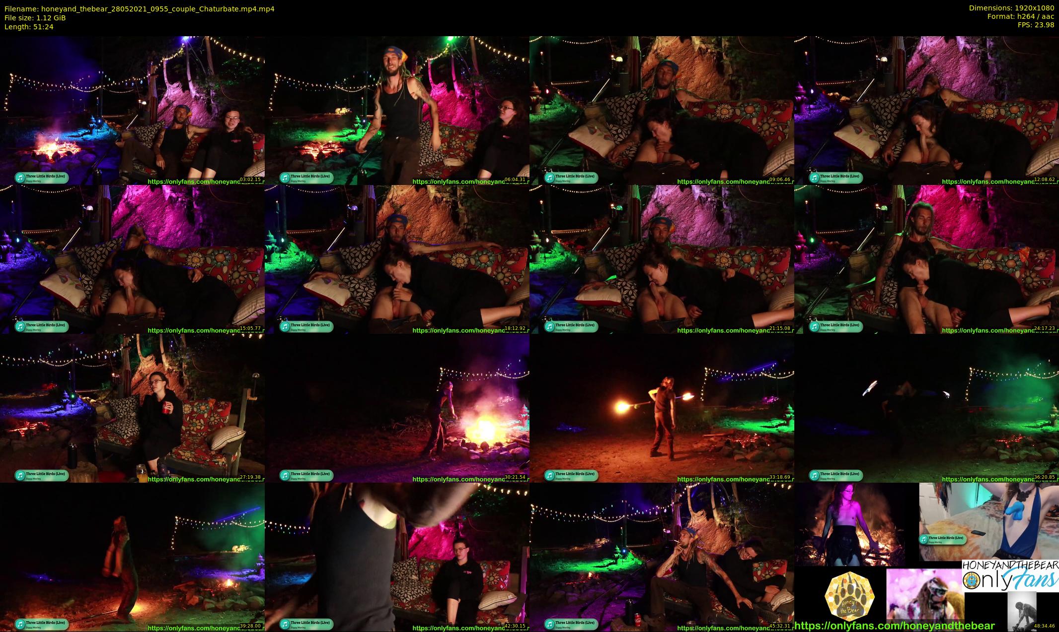 honeyand_thebear — 52 minute Chaturbate couple cam show recording, 1080p, May 28, 2021
