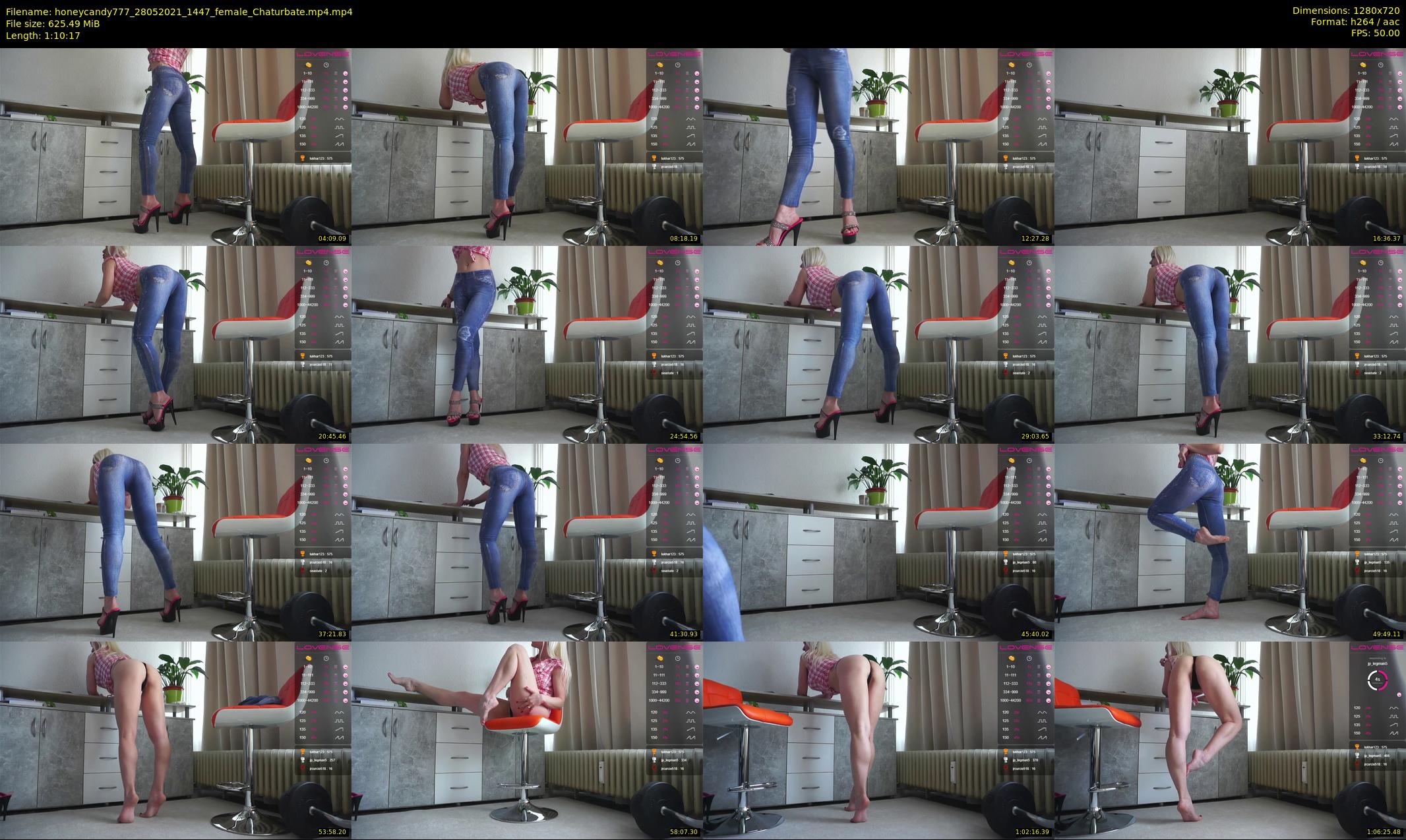 honeycandy777 — 71 minute Chaturbate couple cam show recording, 720p, May 28, 2021