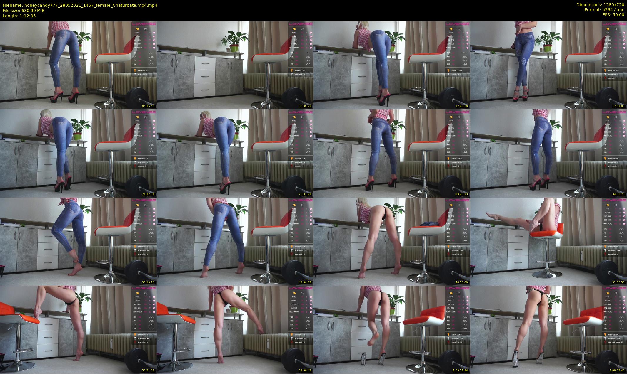 honeycandy777 — 73 minute Chaturbate couple cam show recording, 720p, May 28, 2021