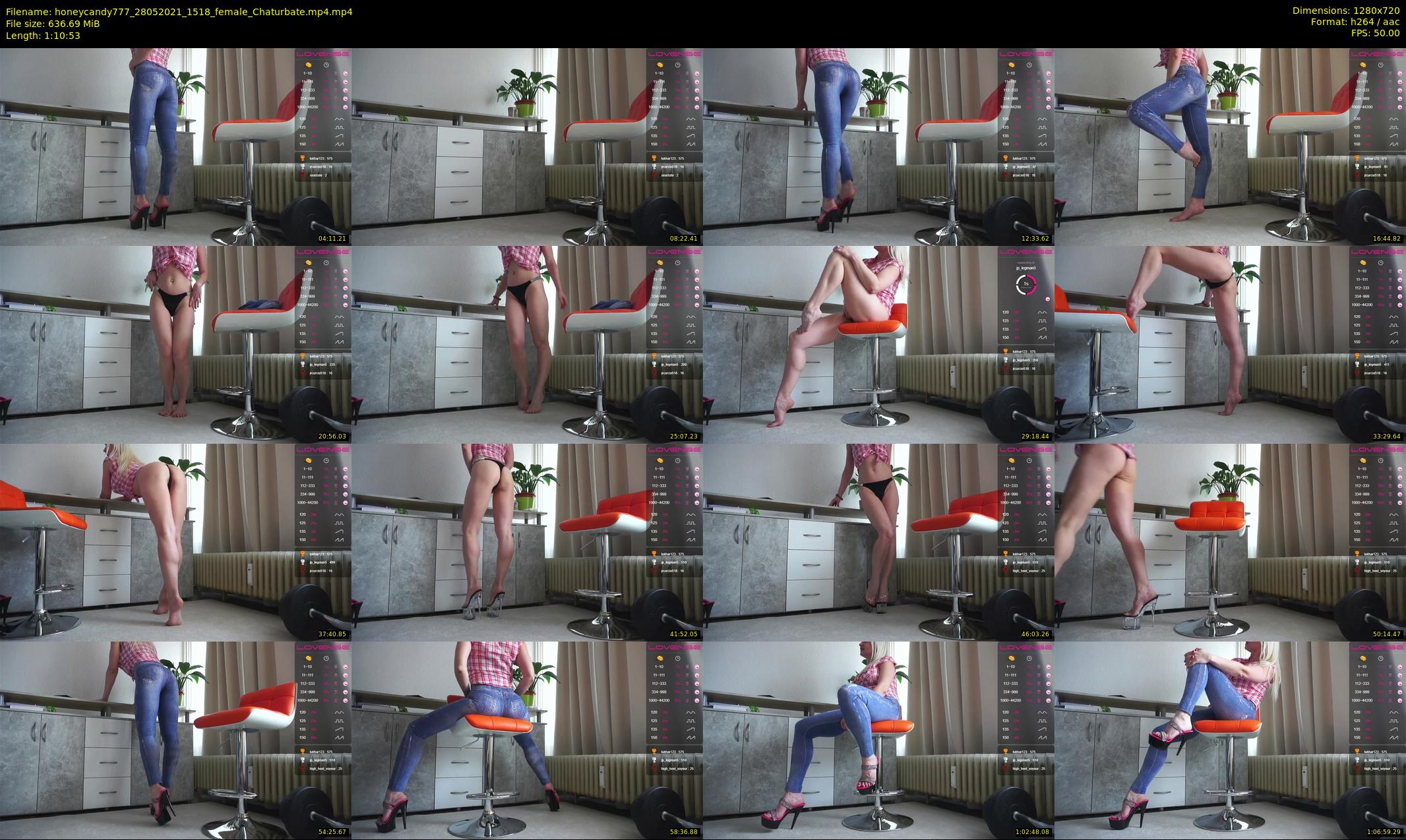 honeycandy777 — 71 minute Chaturbate couple cam show recording, 720p, May 28, 2021