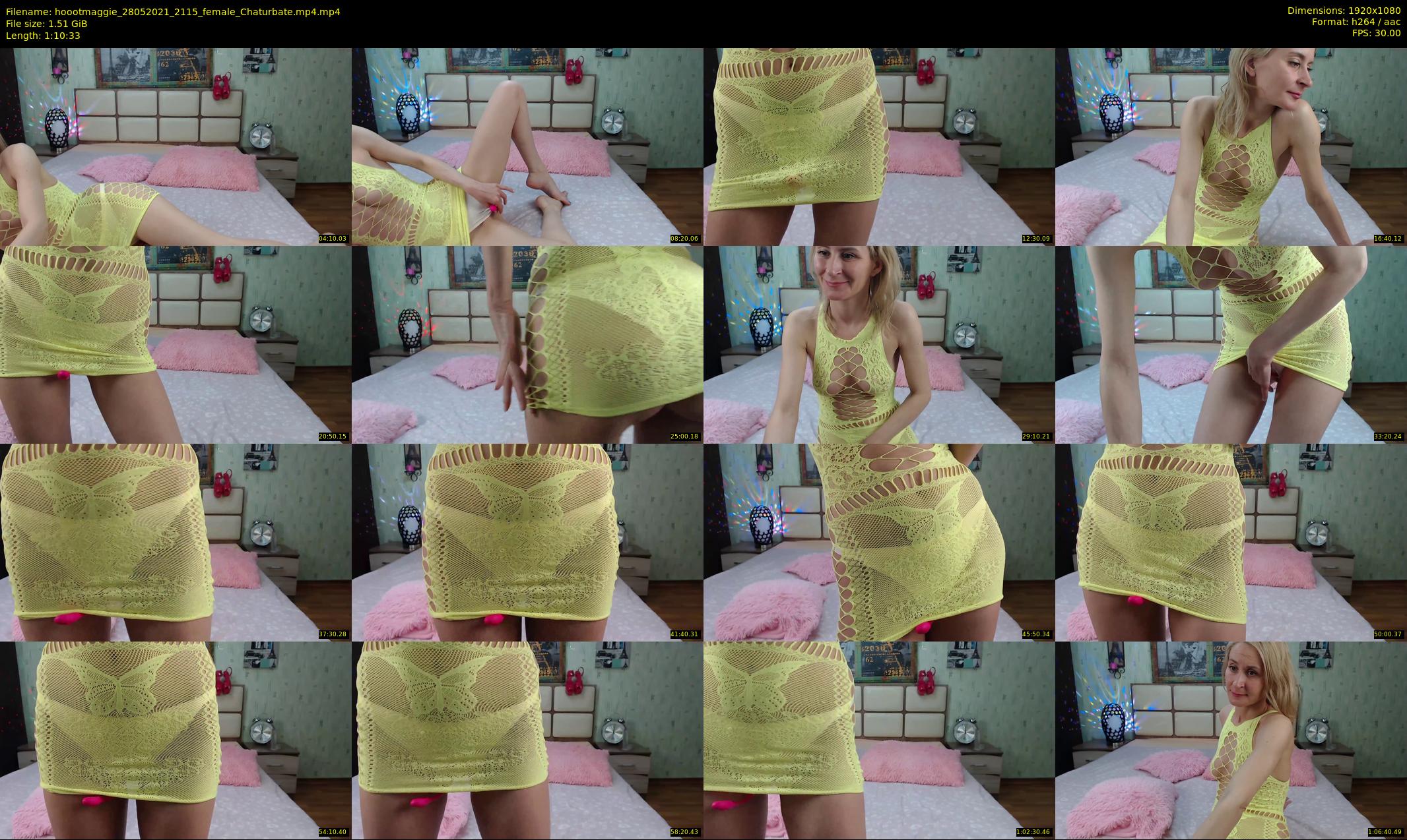 hoootmaggie — 71 minute Chaturbate couple cam show recording, 1080p, May 28, 2021