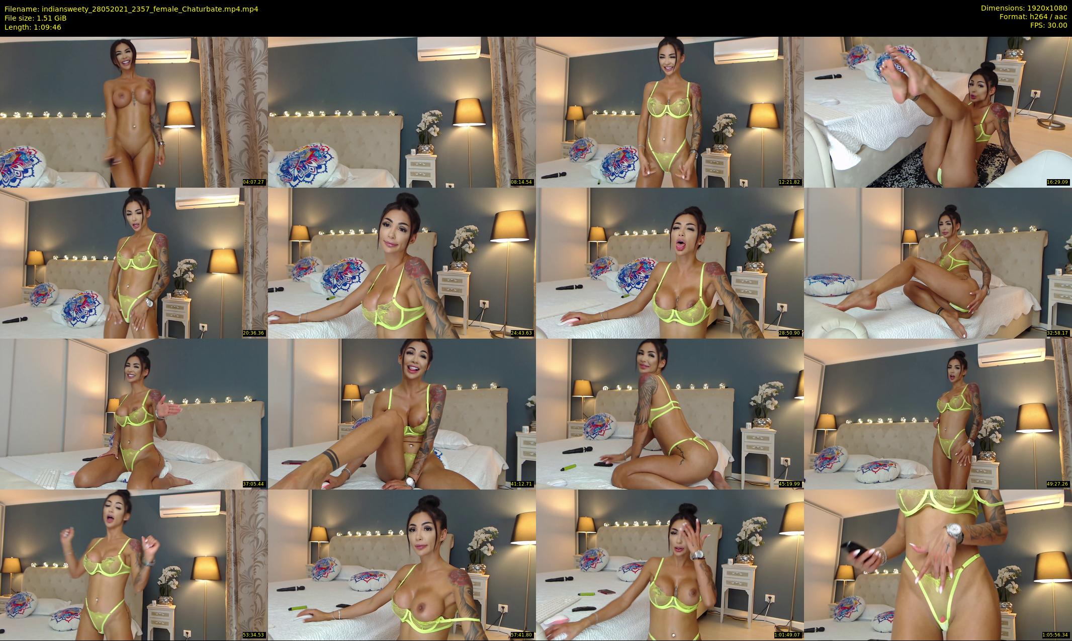 indiansweety — 70 minute Chaturbate female cam show recording, 1080p, May 28, 2021