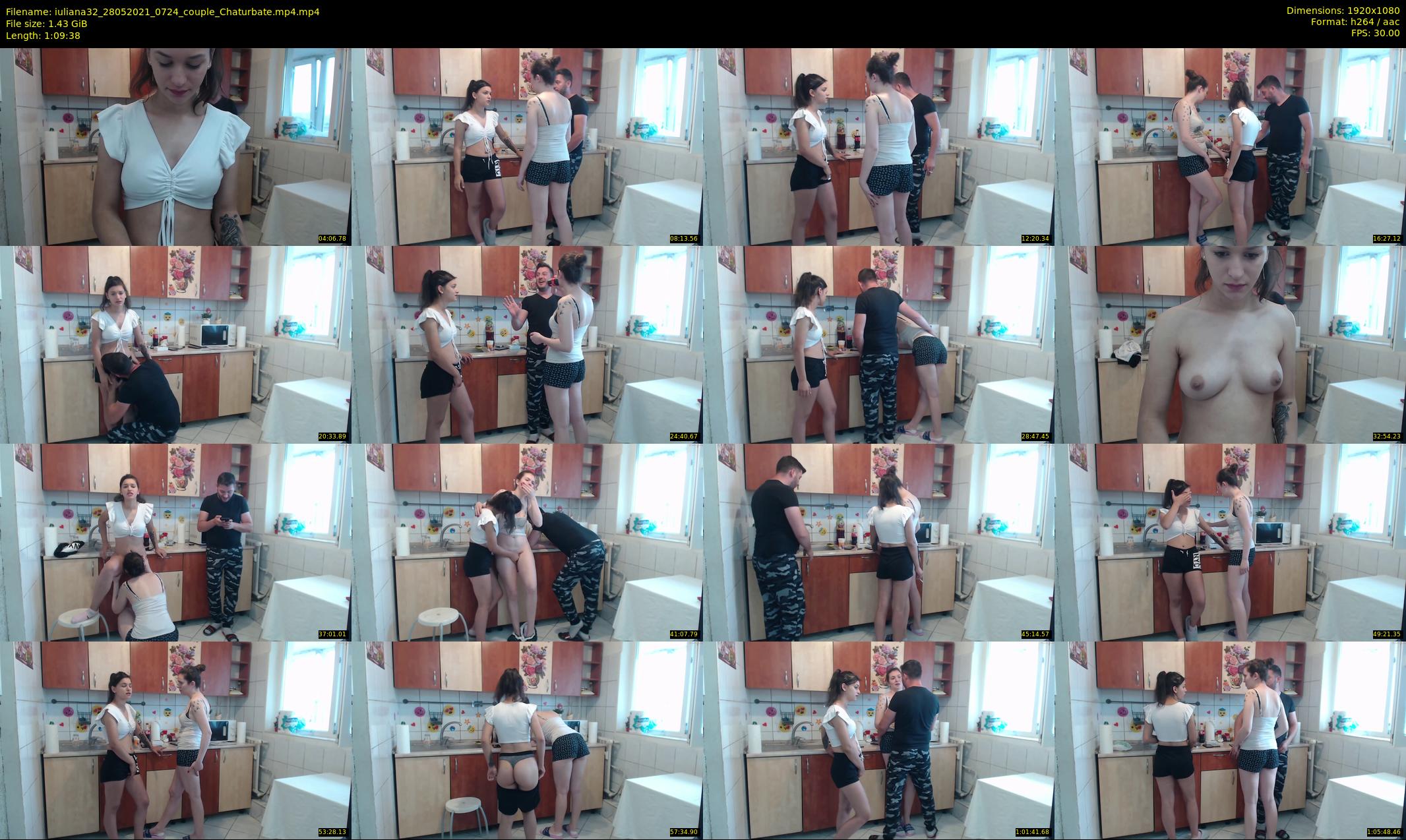 iuliana32 — 70 minute Chaturbate couple cam show recording, 1080p, May 28, 2021