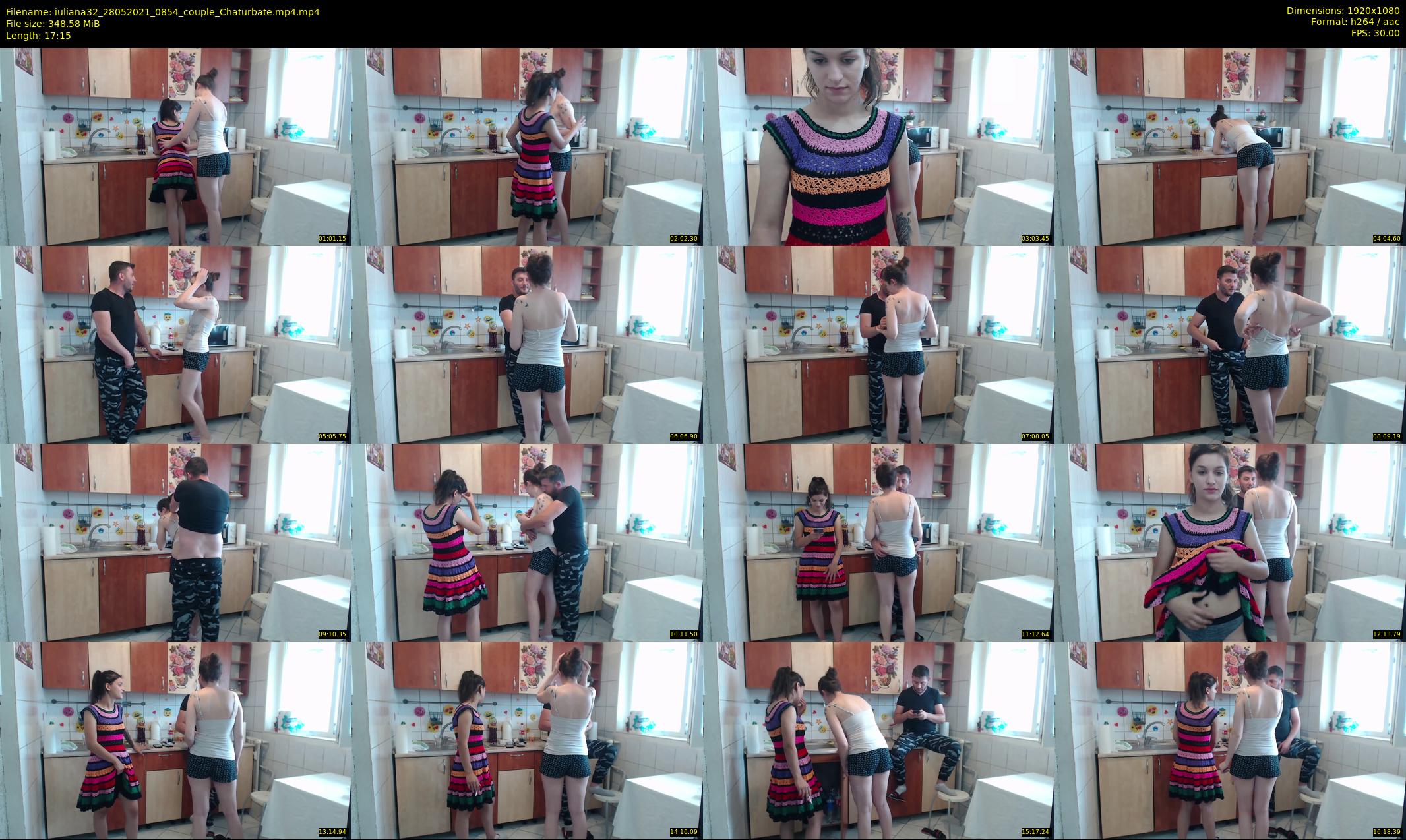 iuliana32 — 18 minute Chaturbate couple cam show recording, 1080p, May 28, 2021