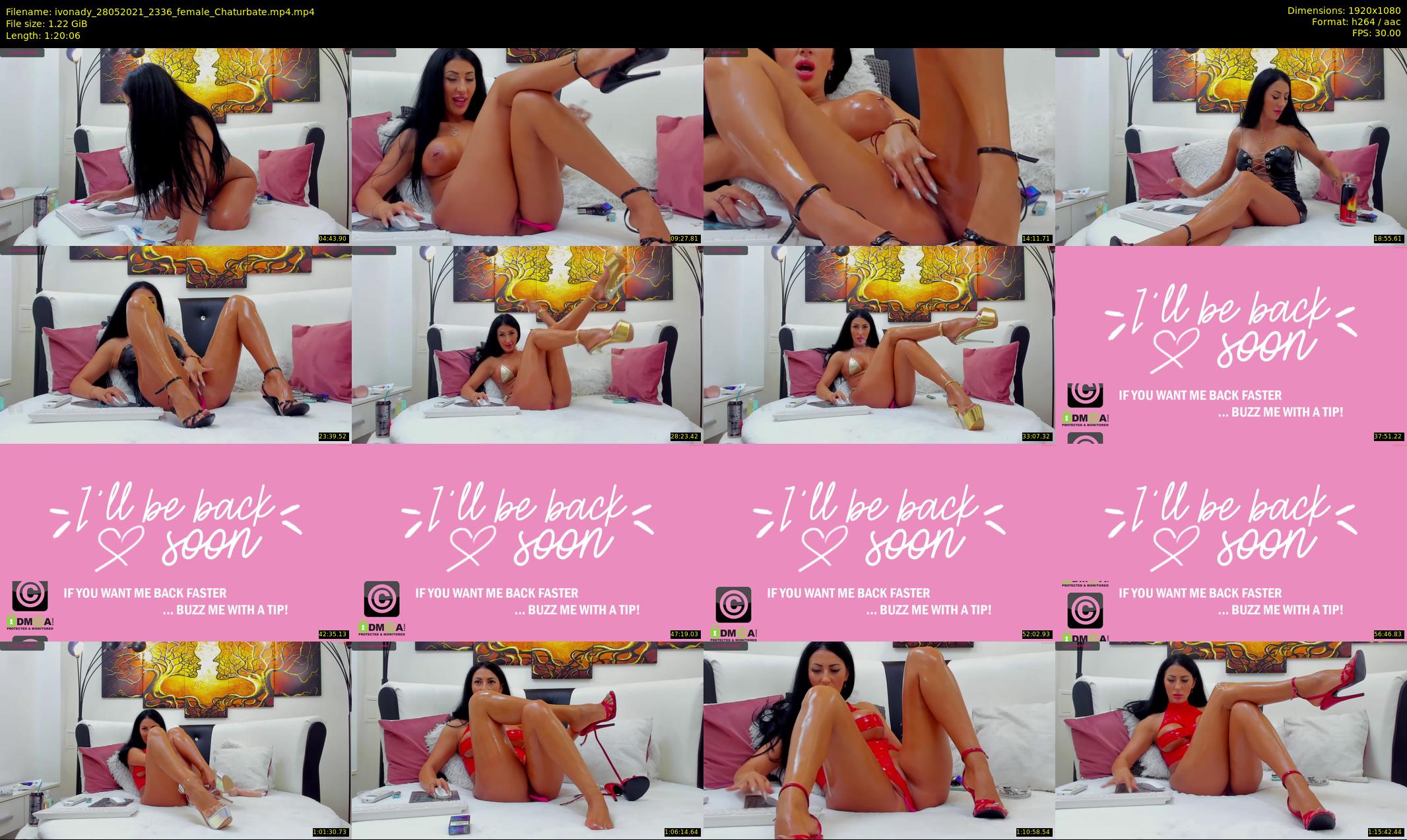 ivonady — 81 minute Chaturbate female cam show recording, 1080p, May 28, 2021
