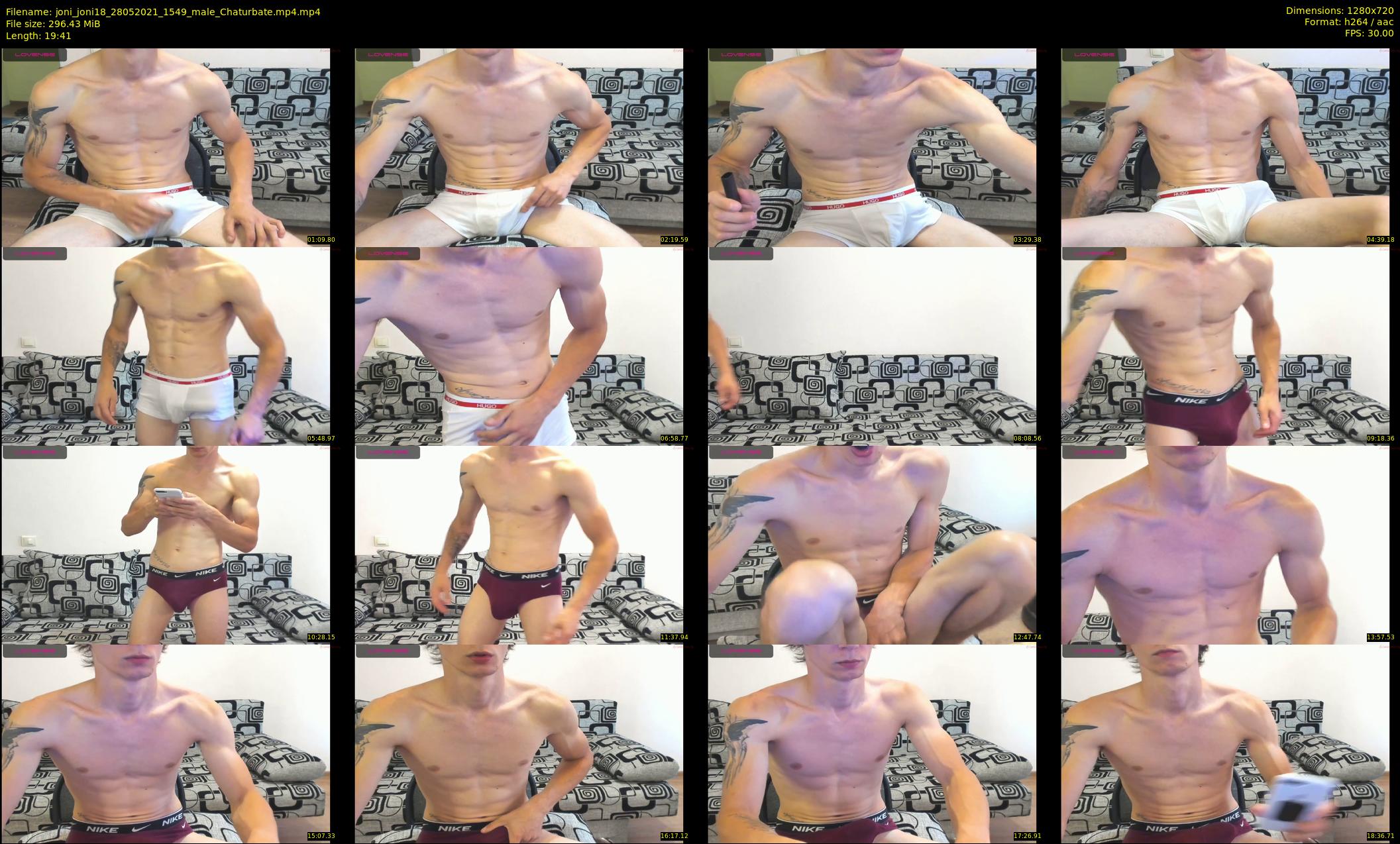 joni_joni18 — 20 minute Chaturbate male cam show recording, 720p, May 28, 2021