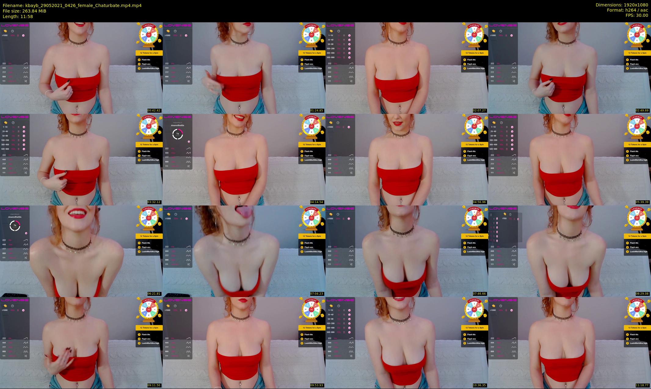kbayb — 12 minute Chaturbate female cam show recording, 1080p, May 29, 2021