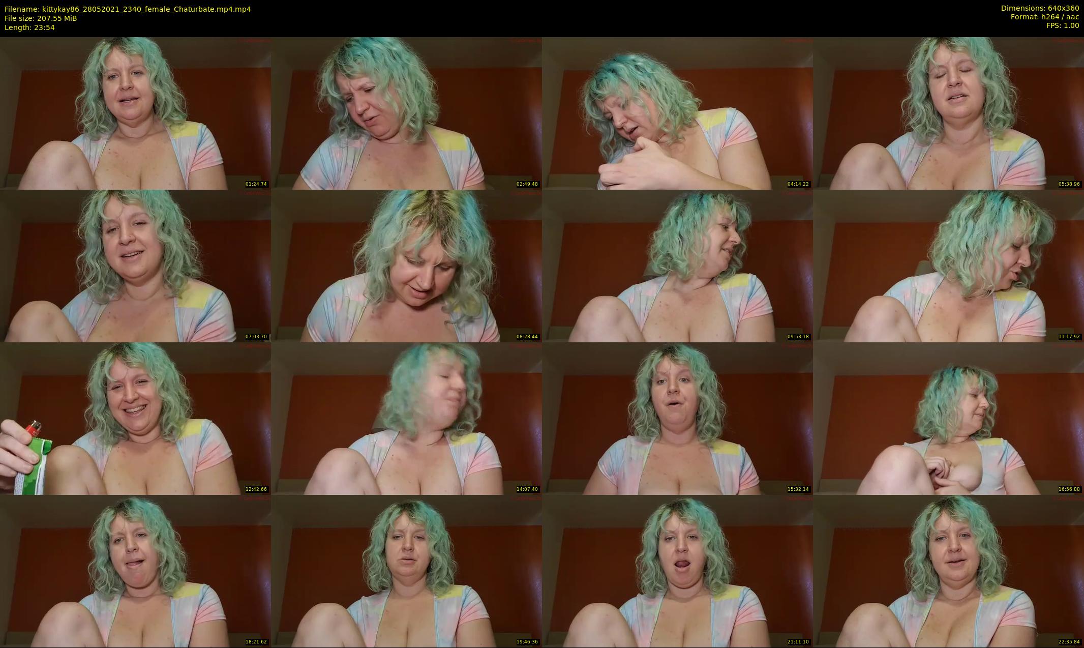 kittykay86 — 24 minute Chaturbate female cam show recording, 360p, May 28, 2021