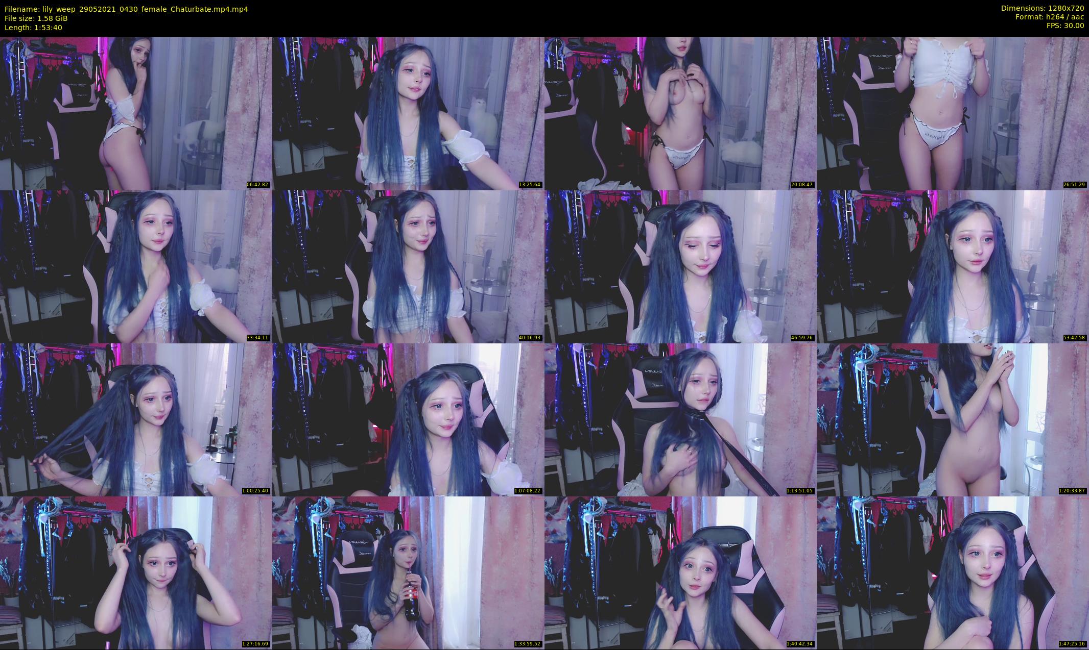 lily_weep — 114 minute Chaturbate female cam show recording, 720p, May 29, 2021