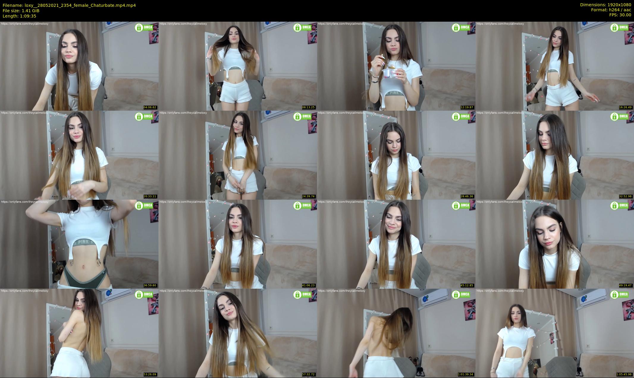 loxy_ — 70 minute Chaturbate female cam show recording, 1080p, May 28, 2021