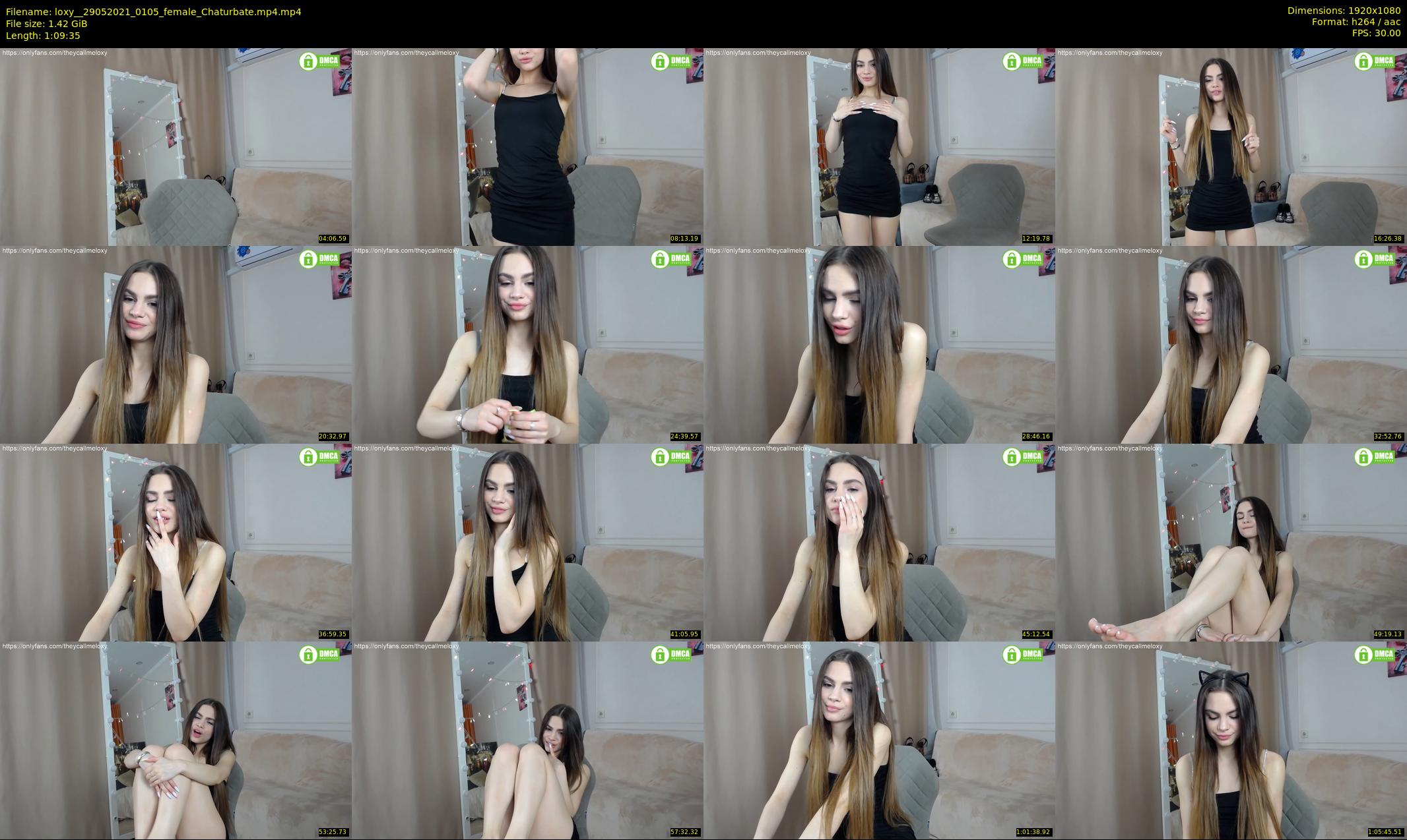 loxy_ — 70 minute Chaturbate female cam show recording, 1080p, May 29, 2021