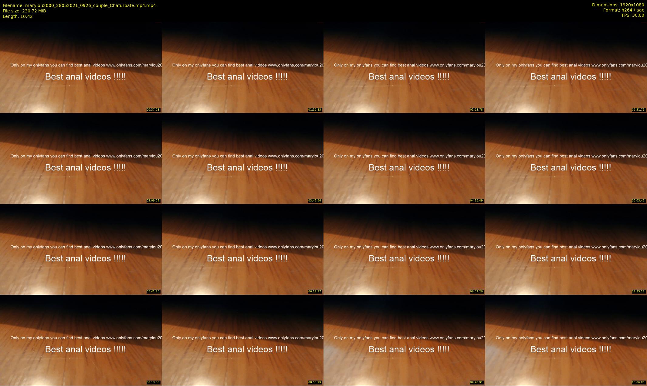 marylou2000 — 11 minute Chaturbate couple cam show recording, 1080p, May 28, 2021