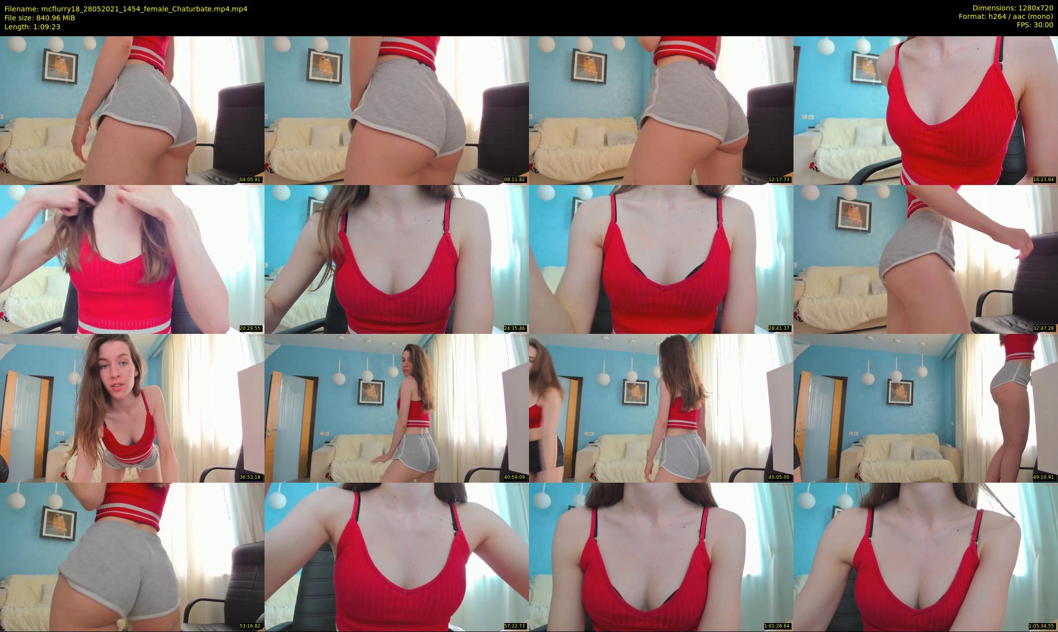 mcflurry18 — 70 minute Chaturbate female cam show recording, 720p, May 28, 2021