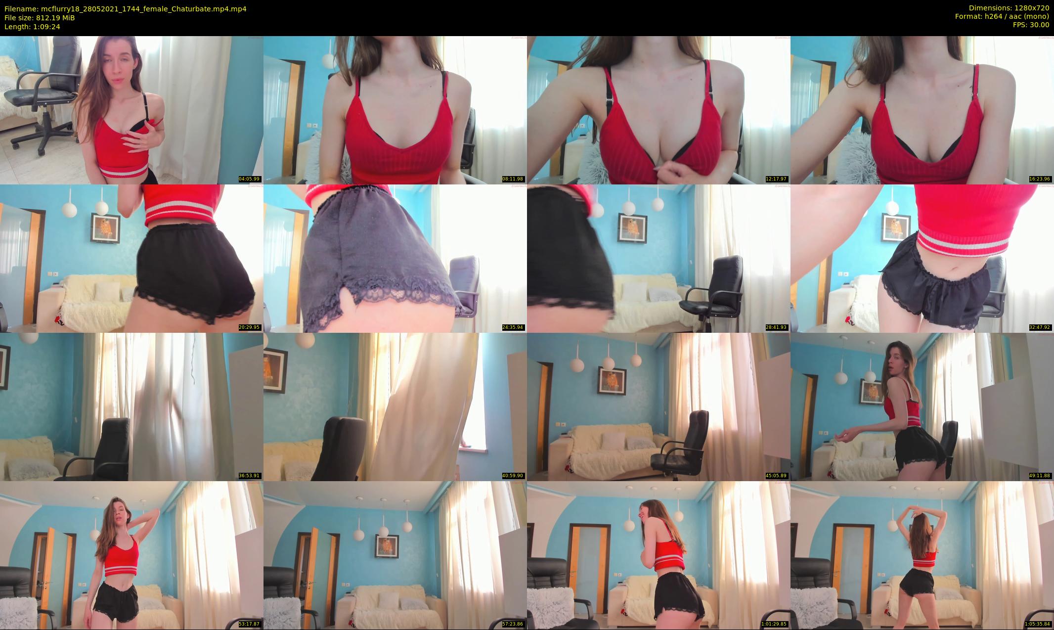 mcflurry18 — 70 minute Chaturbate female cam show recording, 720p, May 28, 2021