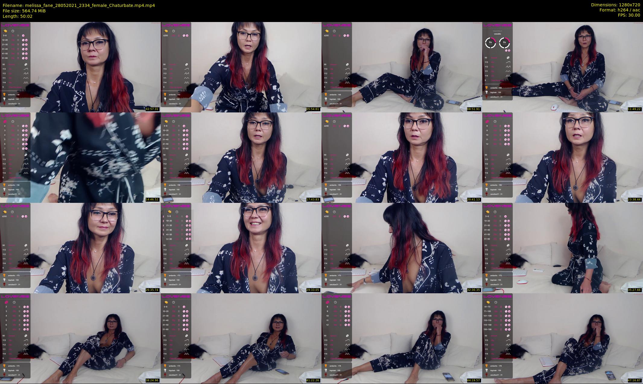 melissa_fane — 51 minute Chaturbate female cam show recording, 720p, May 28, 2021