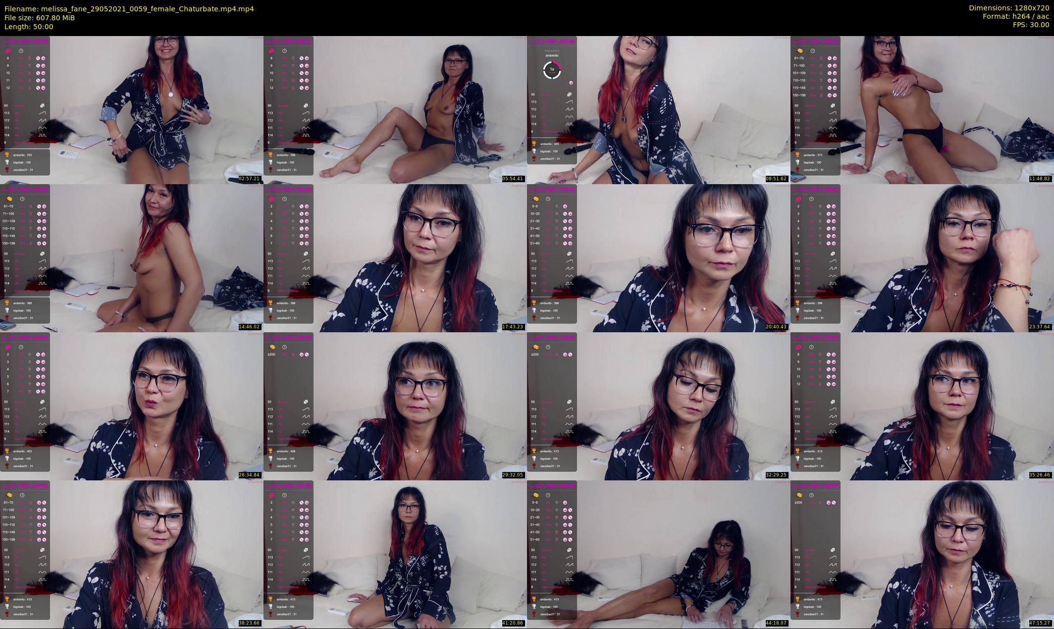 melissa_fane — 50 minute Chaturbate female cam show recording, 720p, May 29, 2021