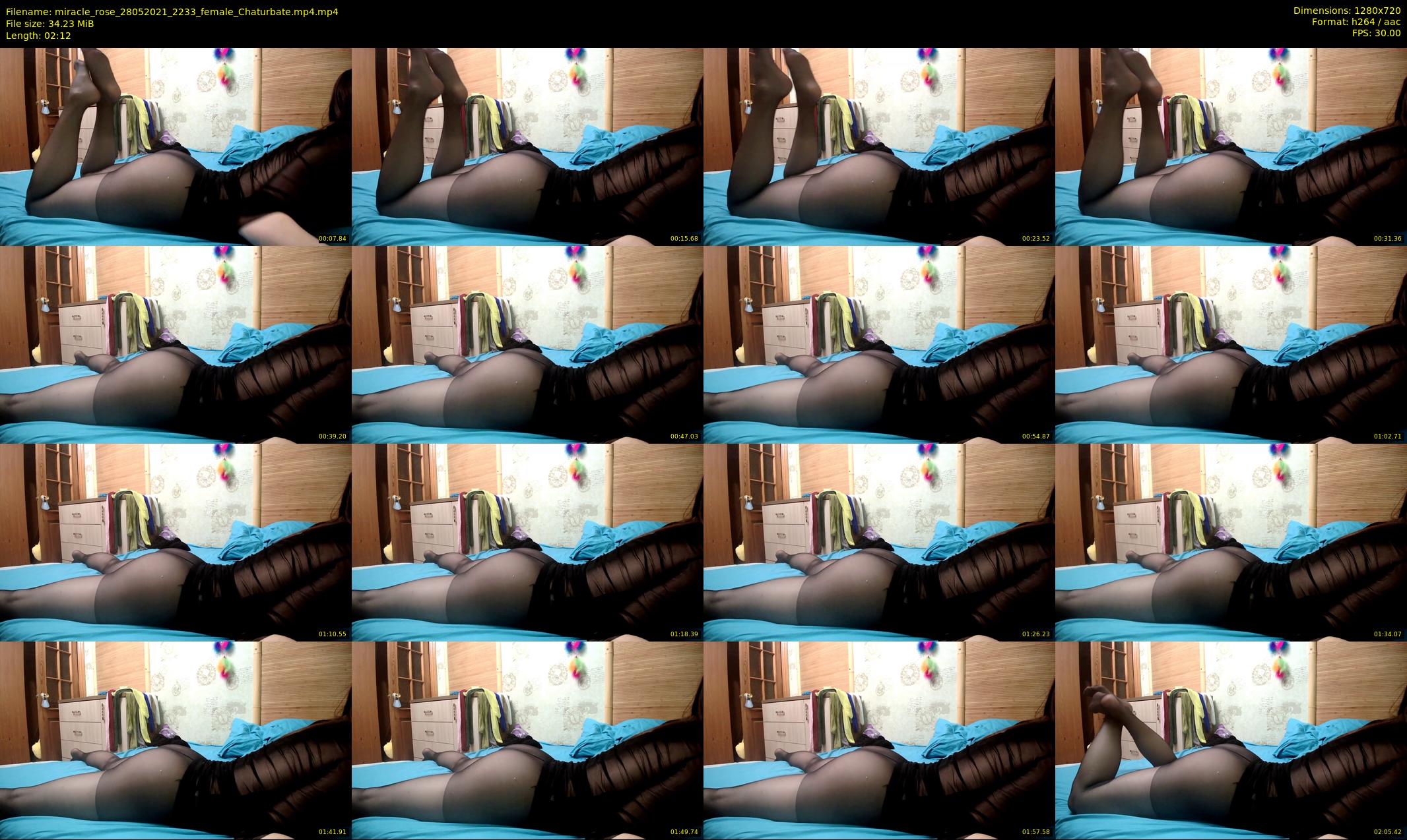 miracle_rose — 3 minute Chaturbate female cam show recording, 720p, May 28, 2021