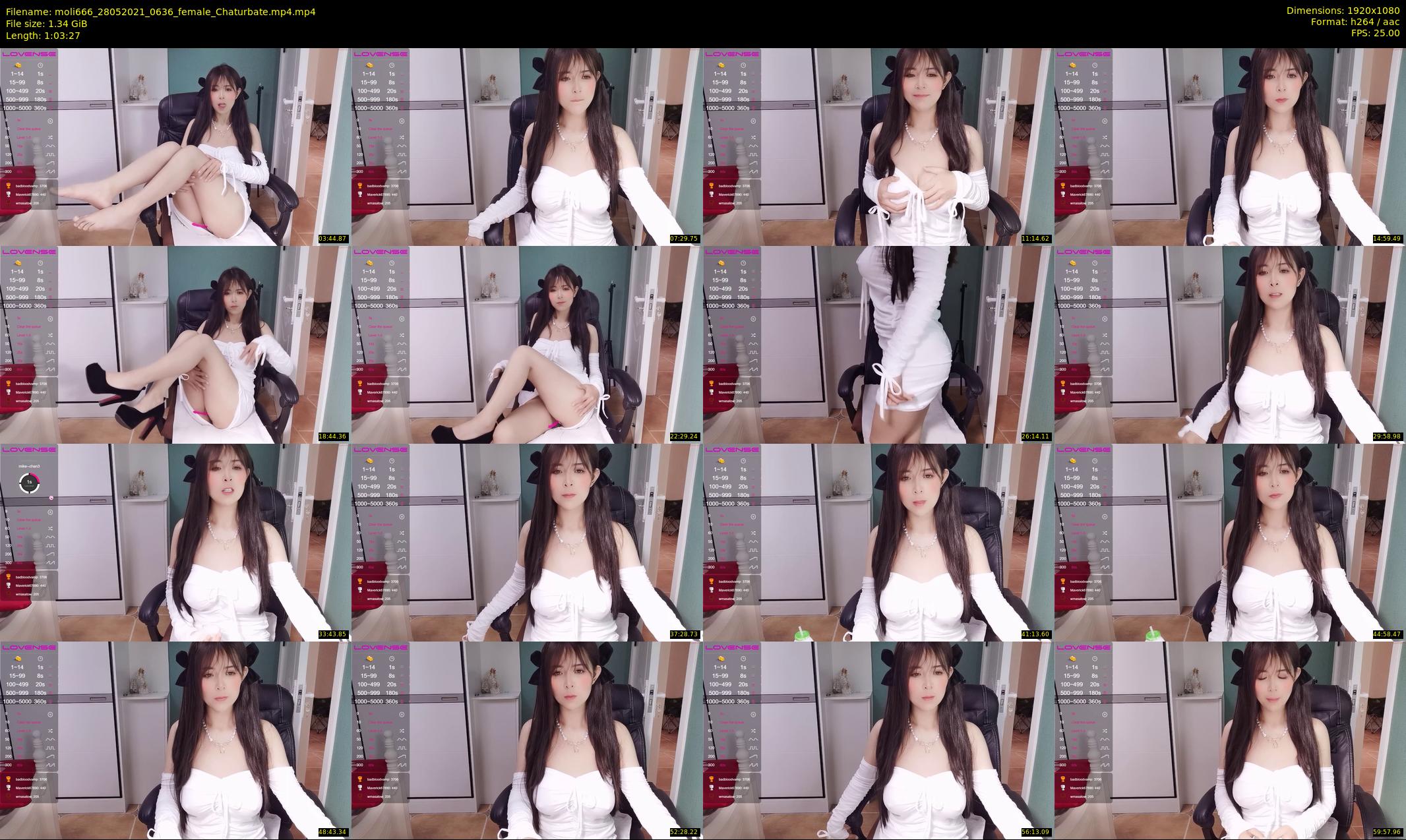 moli666 — 64 minute Chaturbate female cam show recording, 1080p, May 28, 2021