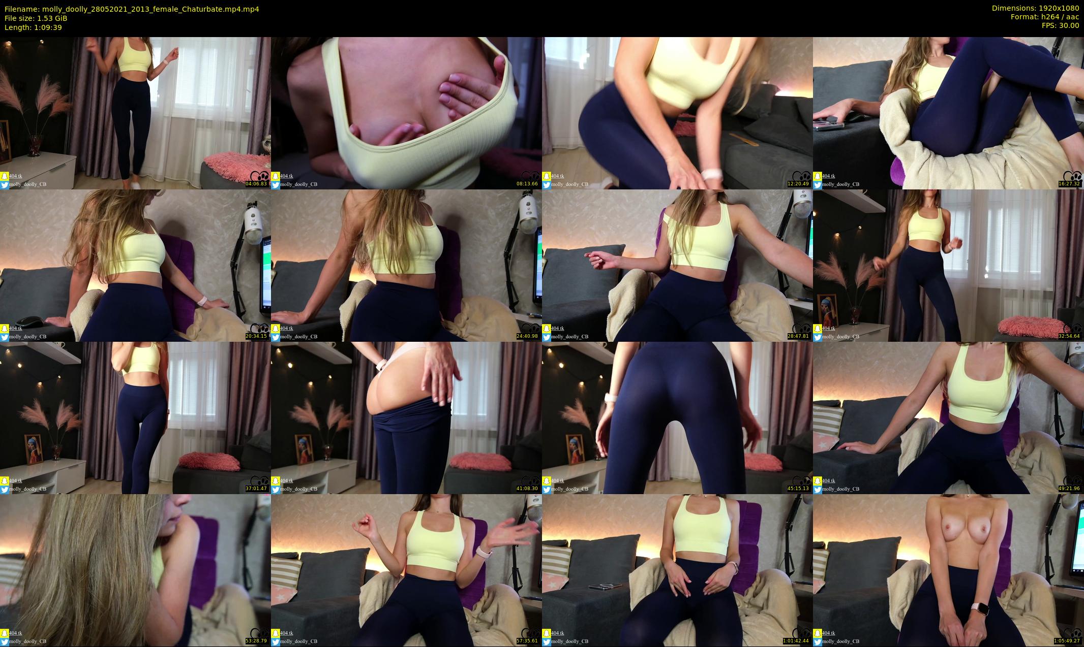 molly_doolly — 70 minute Chaturbate female cam show recording, 1080p, May 28, 2021