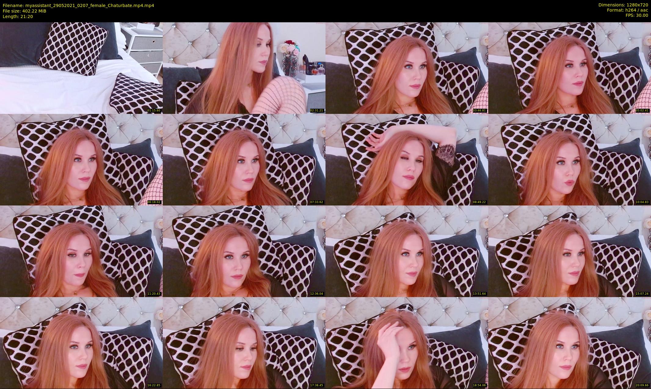 myassistant — 22 minute Chaturbate female cam show recording, 720p, May 29, 2021