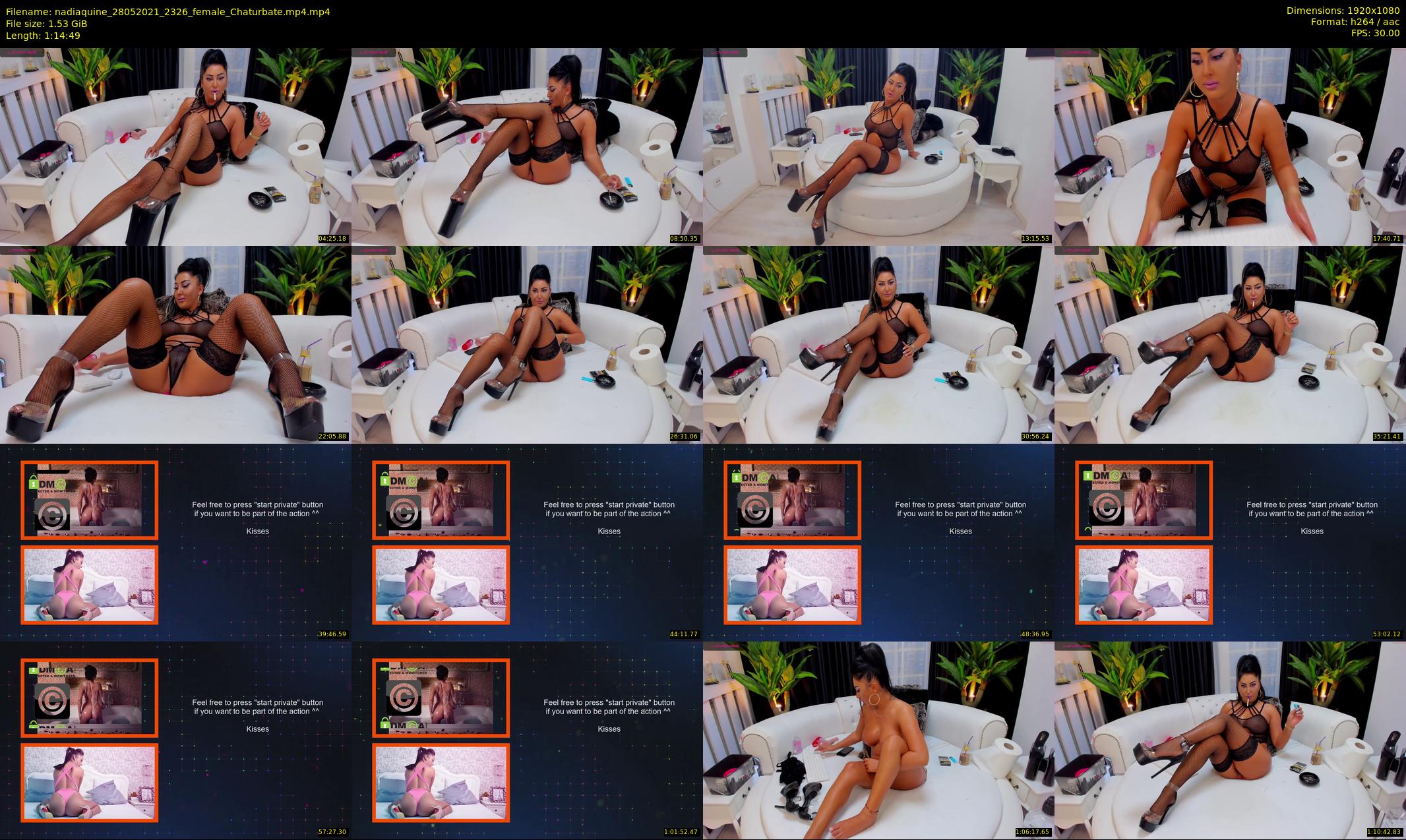 nadiaquine — 75 minute Chaturbate female cam show recording, 1080p, May 28, 2021