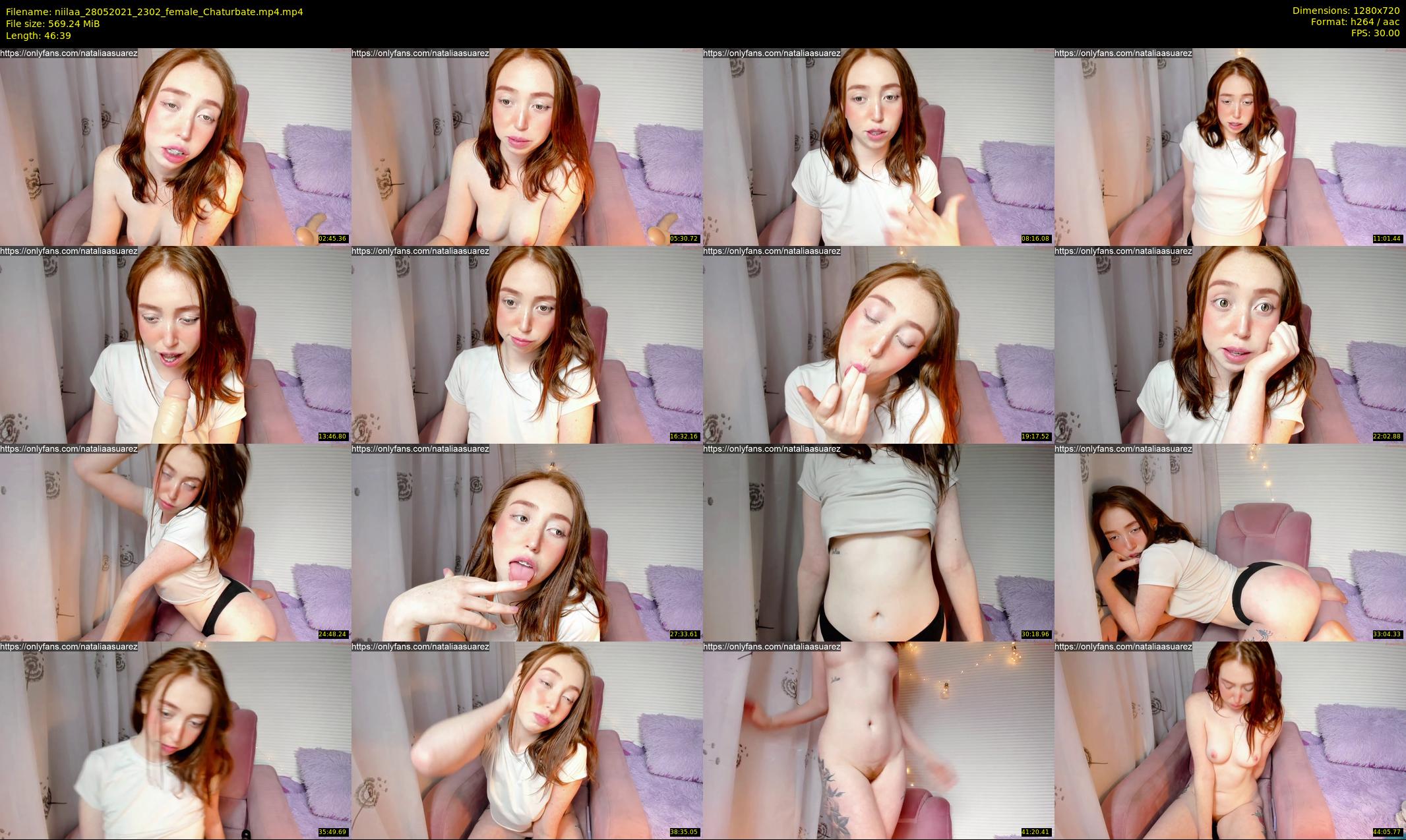 niilaa — 47 minute Chaturbate female cam show recording, 720p, May 28, 2021