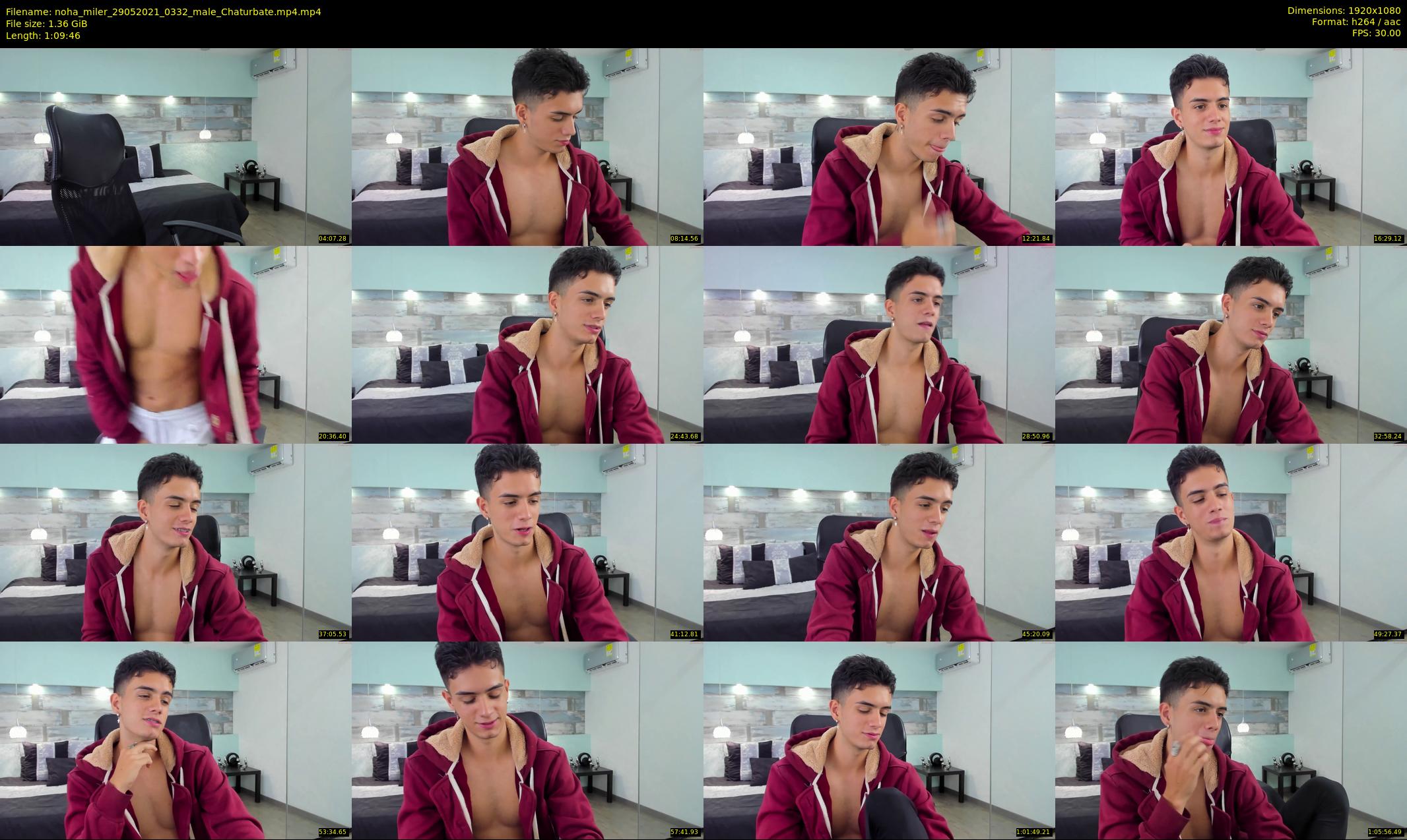 noha_miler — 70 minute Chaturbate male cam show recording, 1080p, May 29, 2021