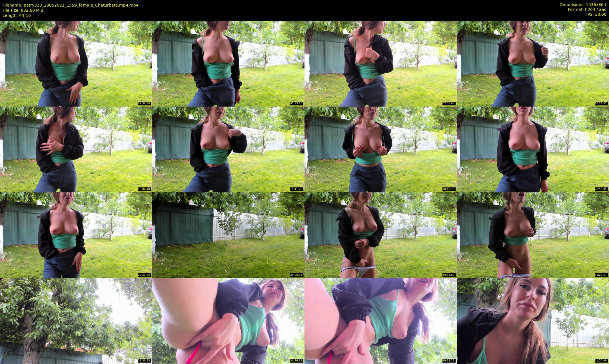 patry333 — 45 minute Chaturbate female cam show recording, 720p, May 28, 2021