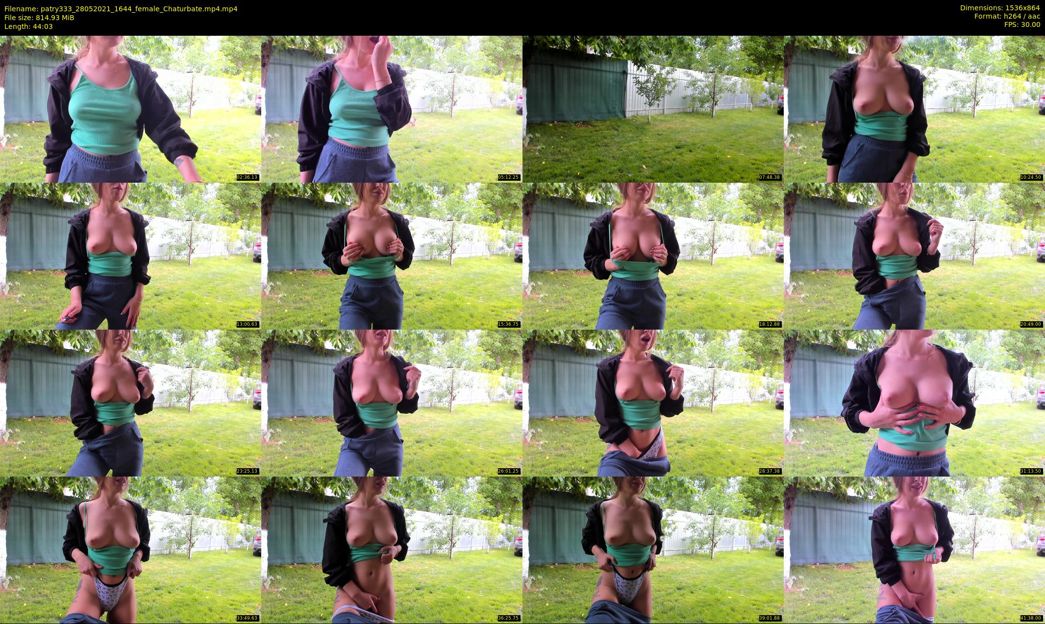 patry333 — 45 minute Chaturbate female cam show recording, 720p, May 28, 2021