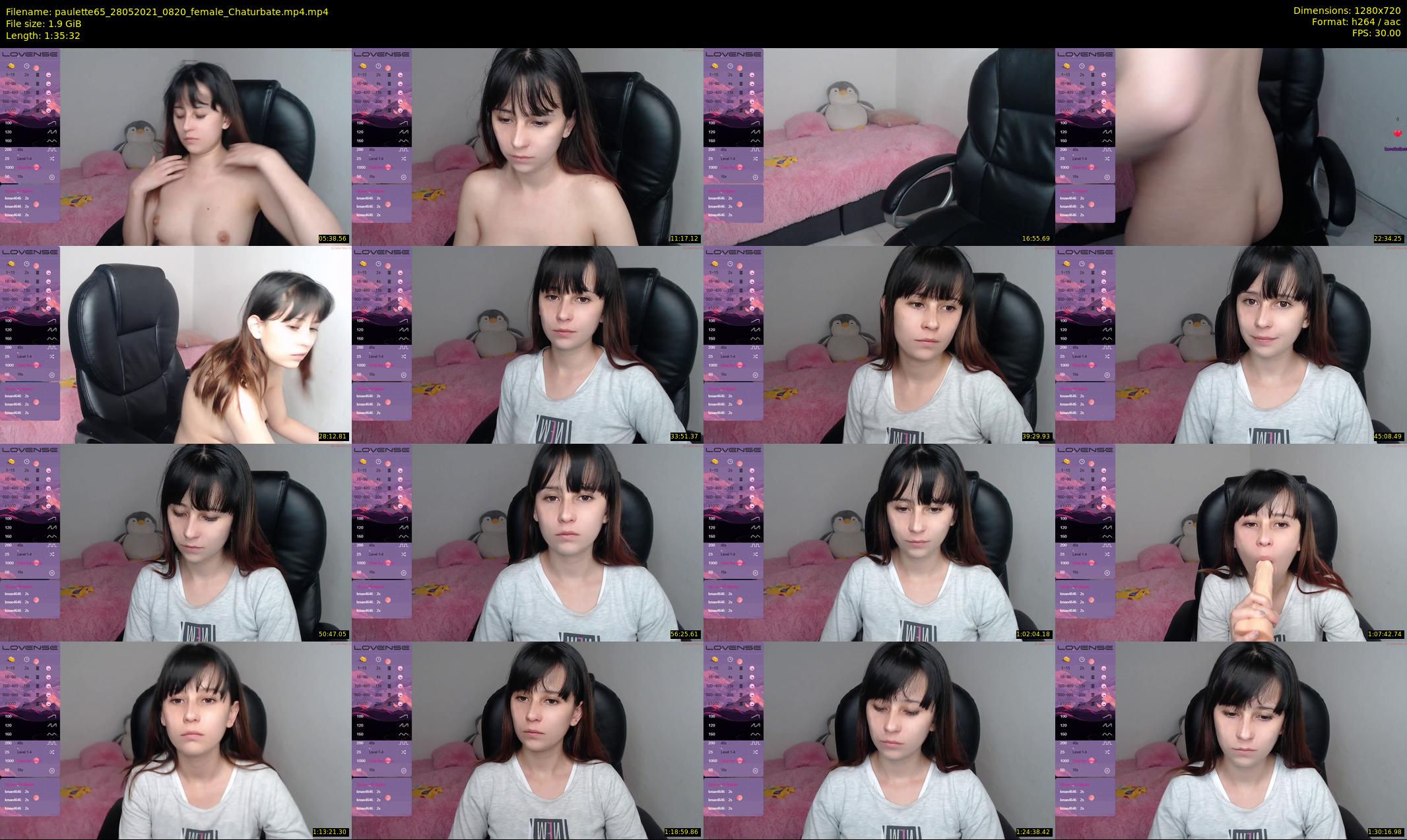 paulette65 — 96 minute Chaturbate female cam show recording, 720p, May 28, 2021
