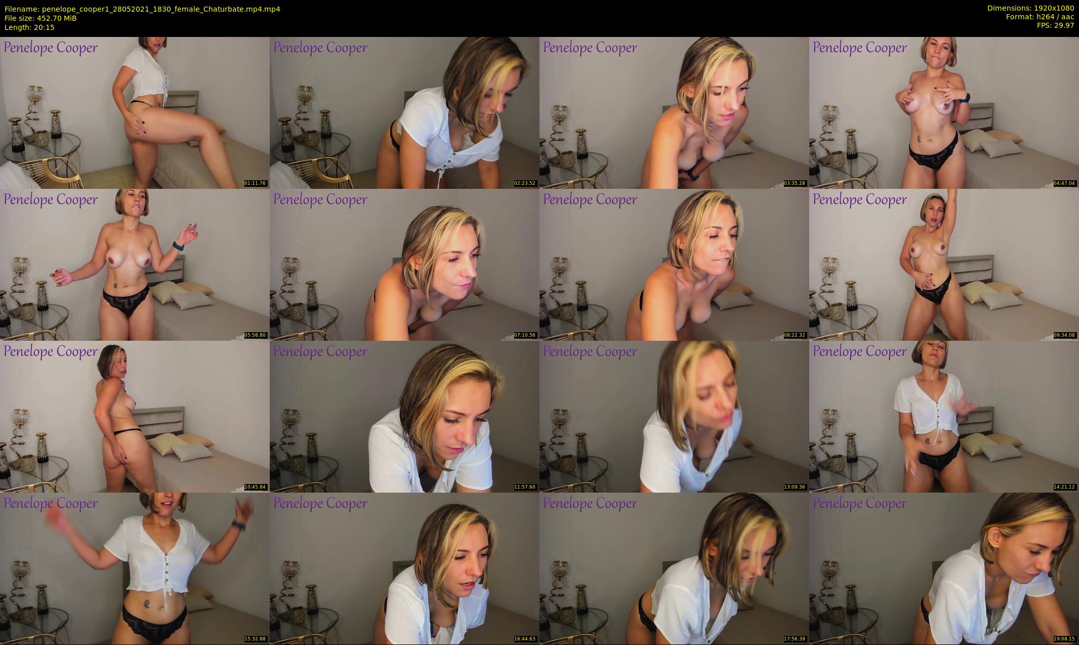 penelope_cooper1 — 21 minute Chaturbate female cam show recording, 1080p, May 28, 2021