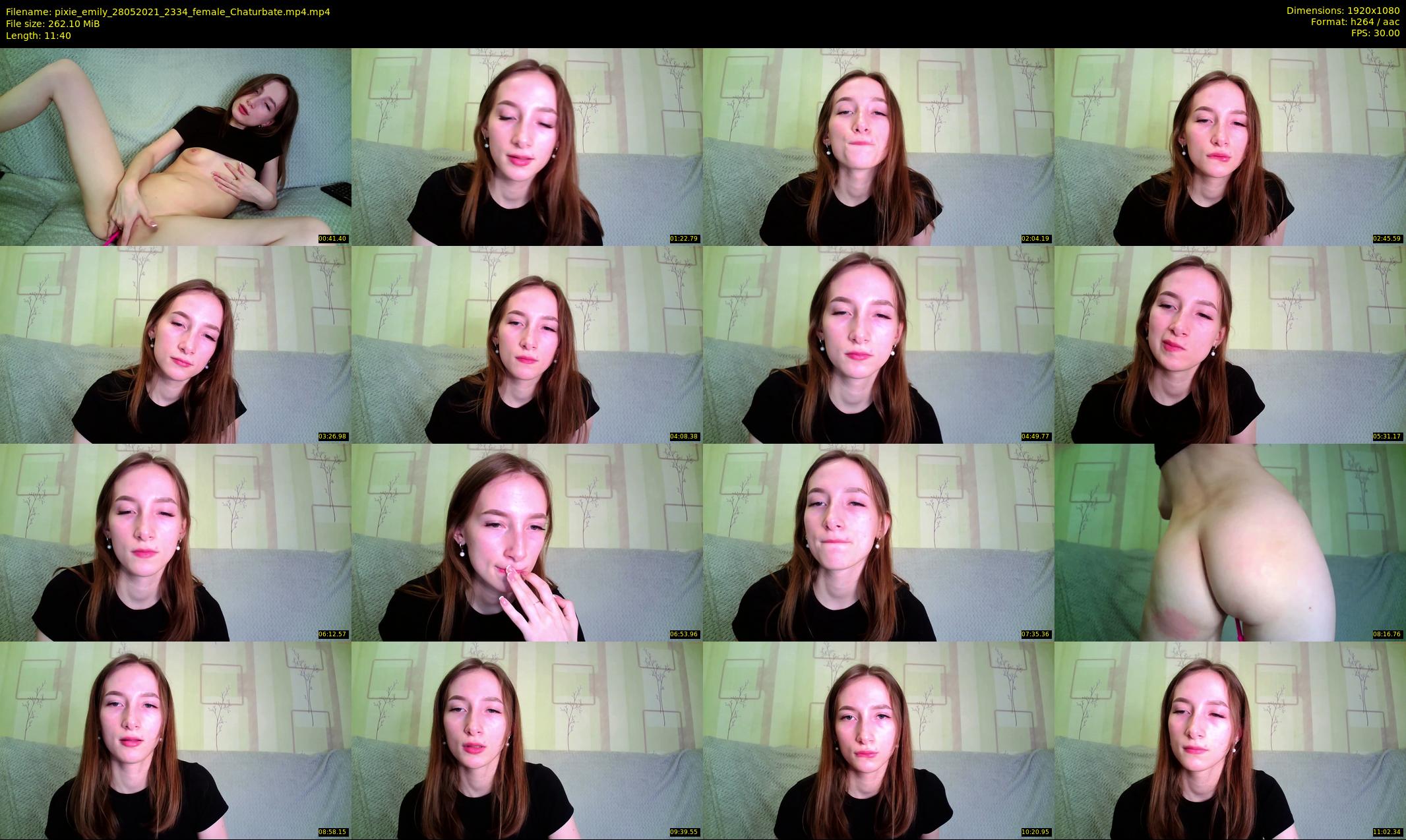 pixie_emily — 12 minute Chaturbate female cam show recording, 1080p, May 28, 2021