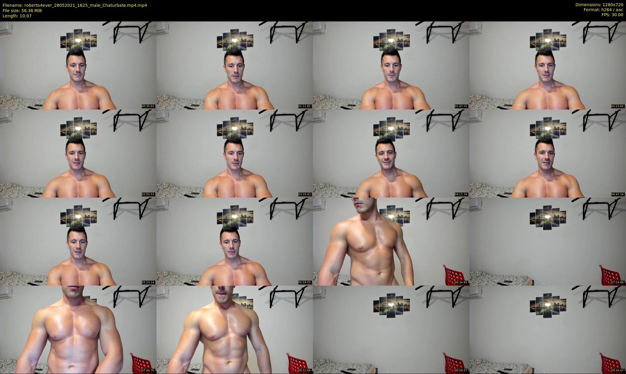 roberto4ever — 11 minute Chaturbate male cam show recording, 720p, May 28, 2021