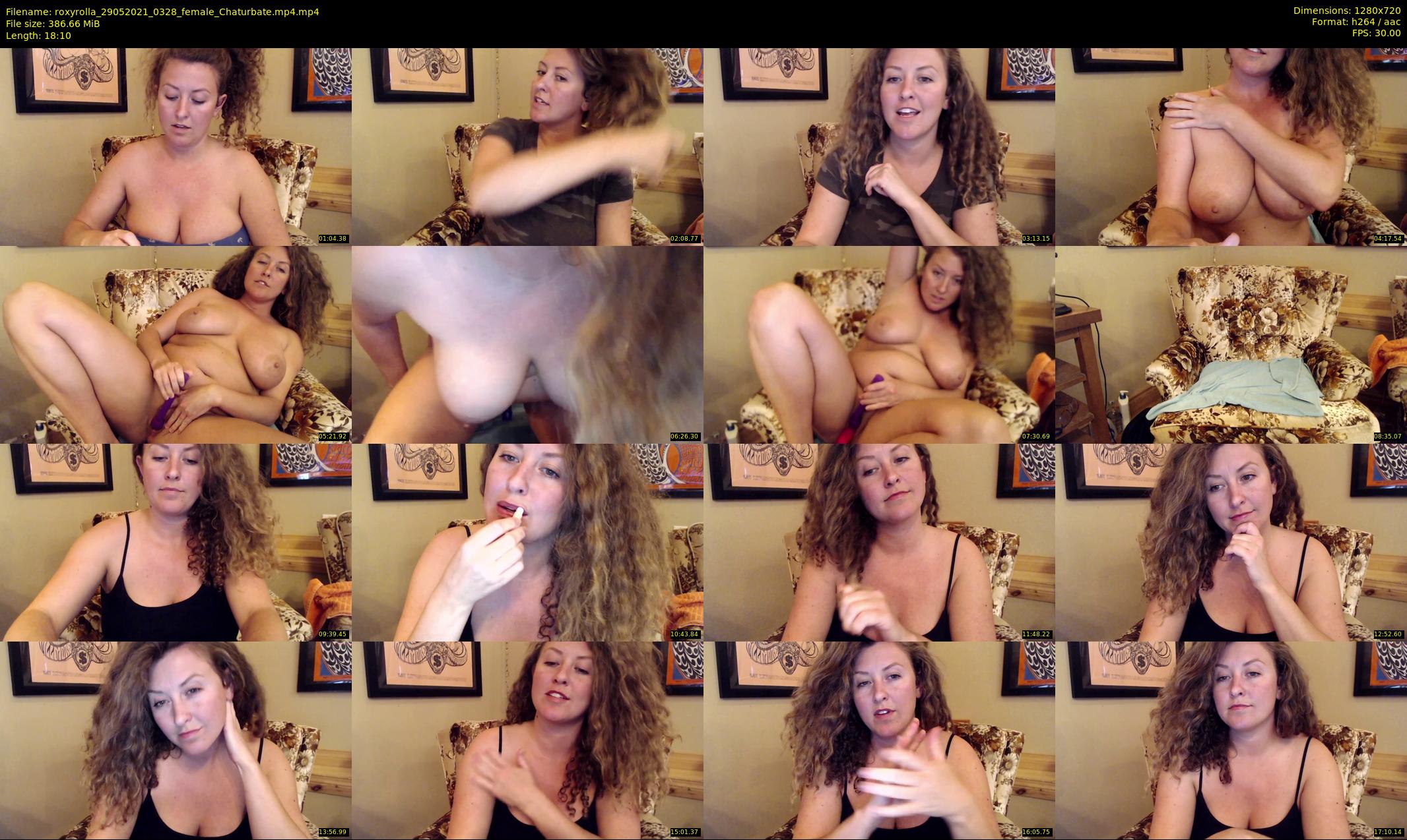 roxyrolla — 19 minute Chaturbate female cam show recording, 720p, May 29, 2021