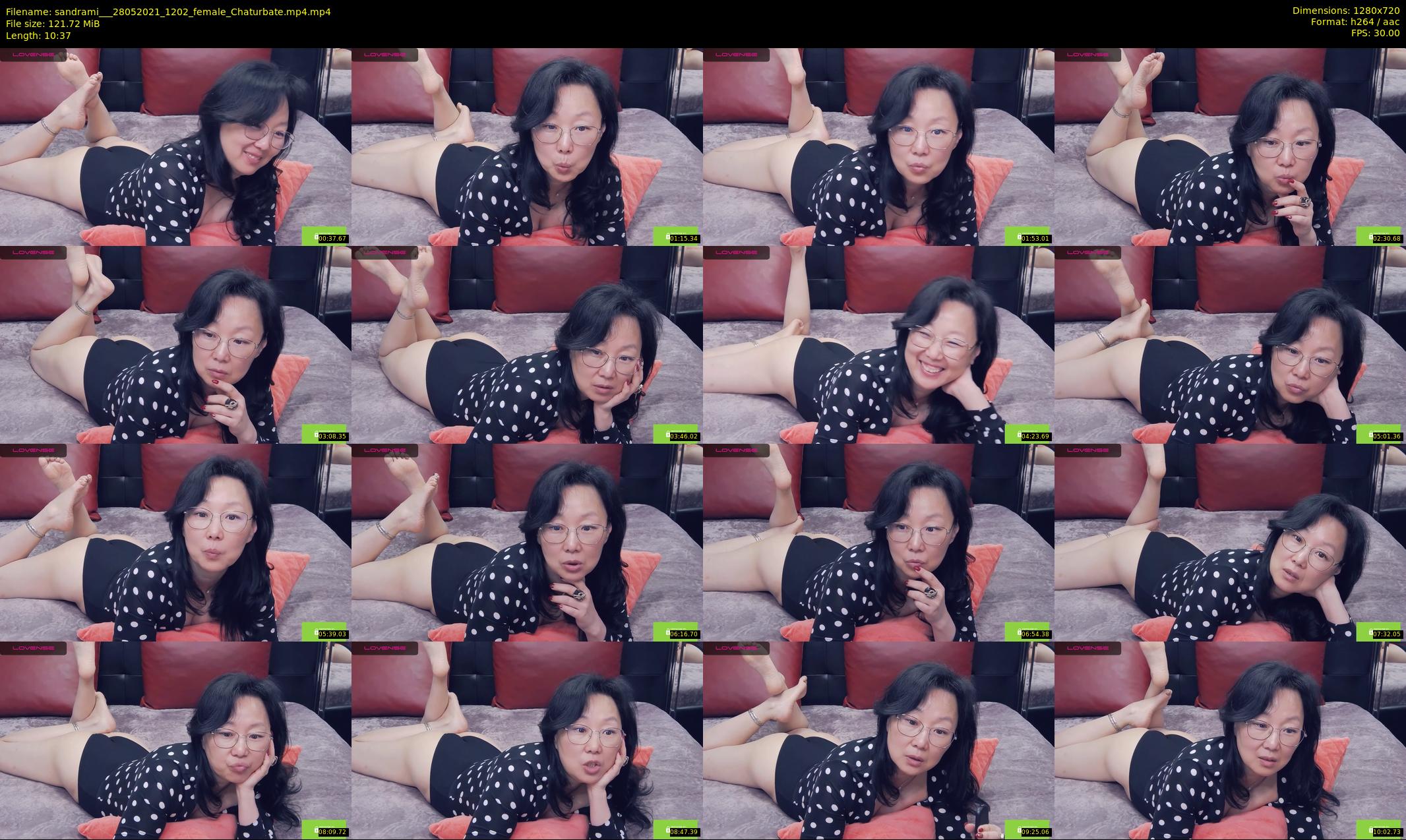 sandrami__ — 11 minute Chaturbate female cam show recording, 720p, May 28, 2021