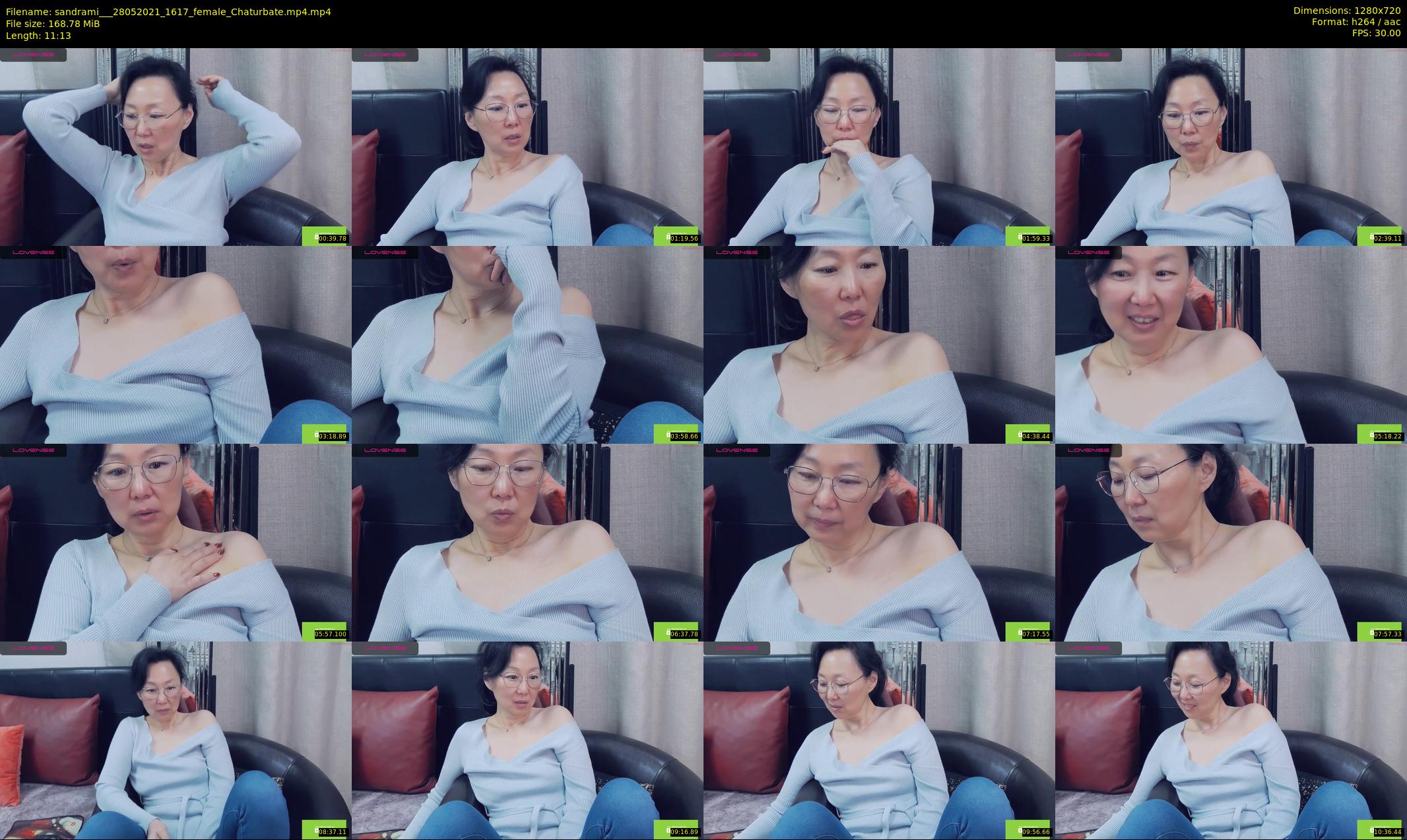 sandrami__ — 12 minute Chaturbate female cam show recording, 720p, May 28, 2021