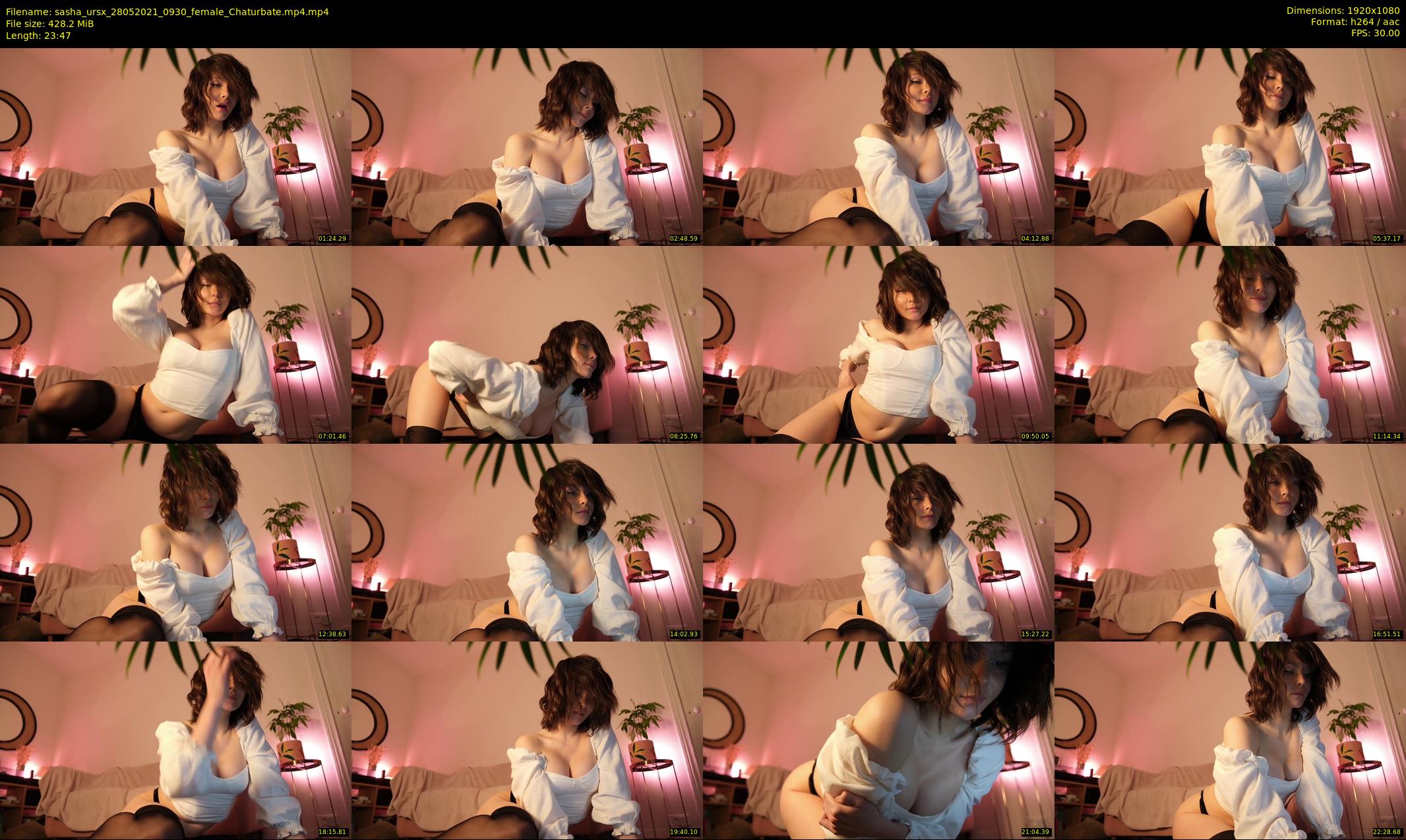 sasha_ursx — 24 minute Chaturbate female cam show recording, 1080p, May 28, 2021