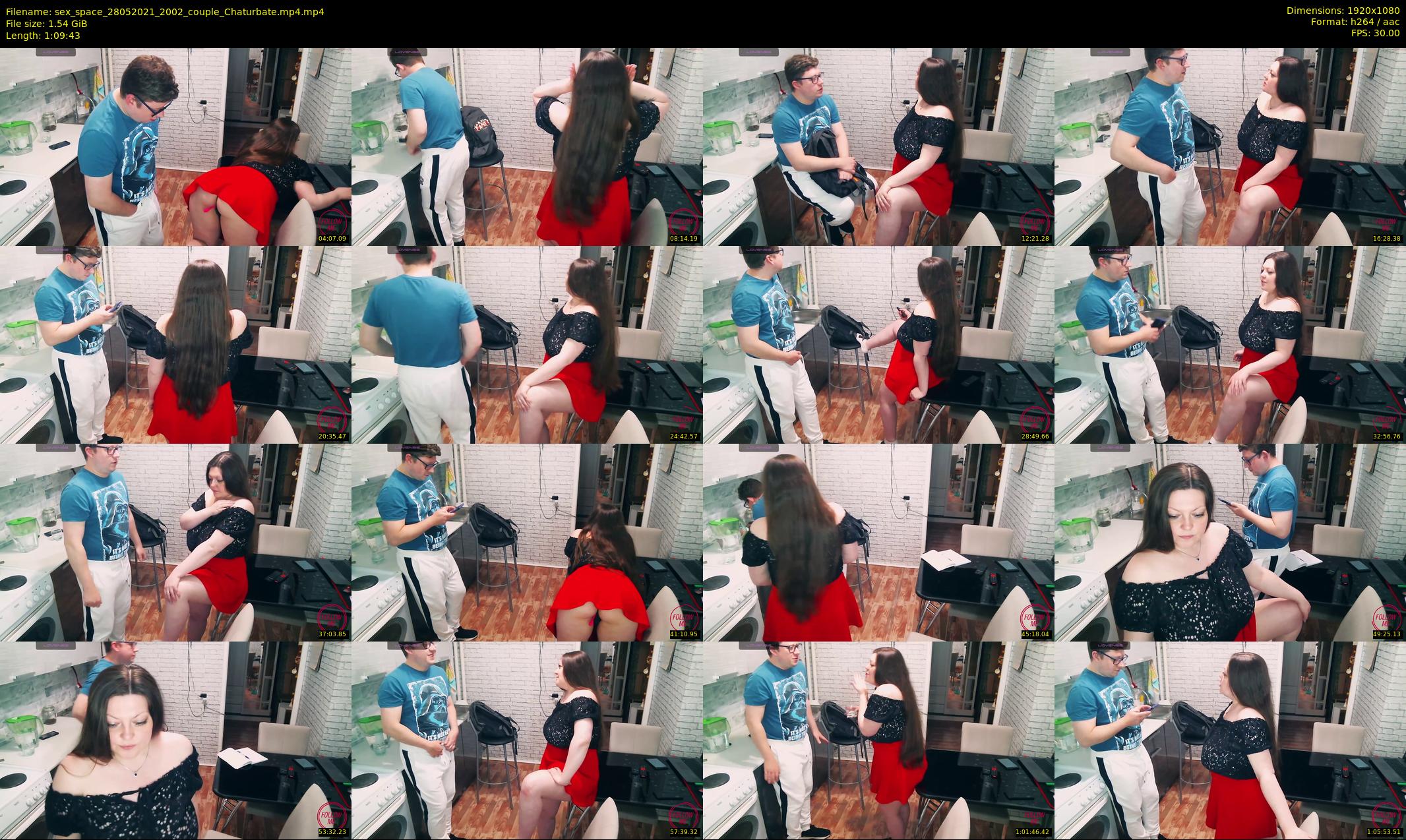 sex_space — 70 minute Chaturbate couple cam show recording, 1080p, May 28, 2021