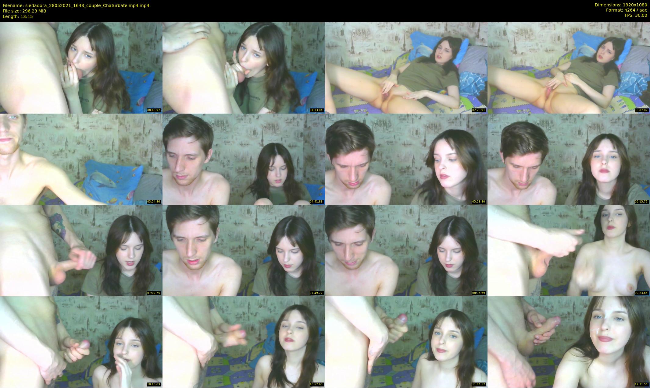 sledadora — 14 minute Chaturbate couple cam show recording, 1080p, May 28, 2021