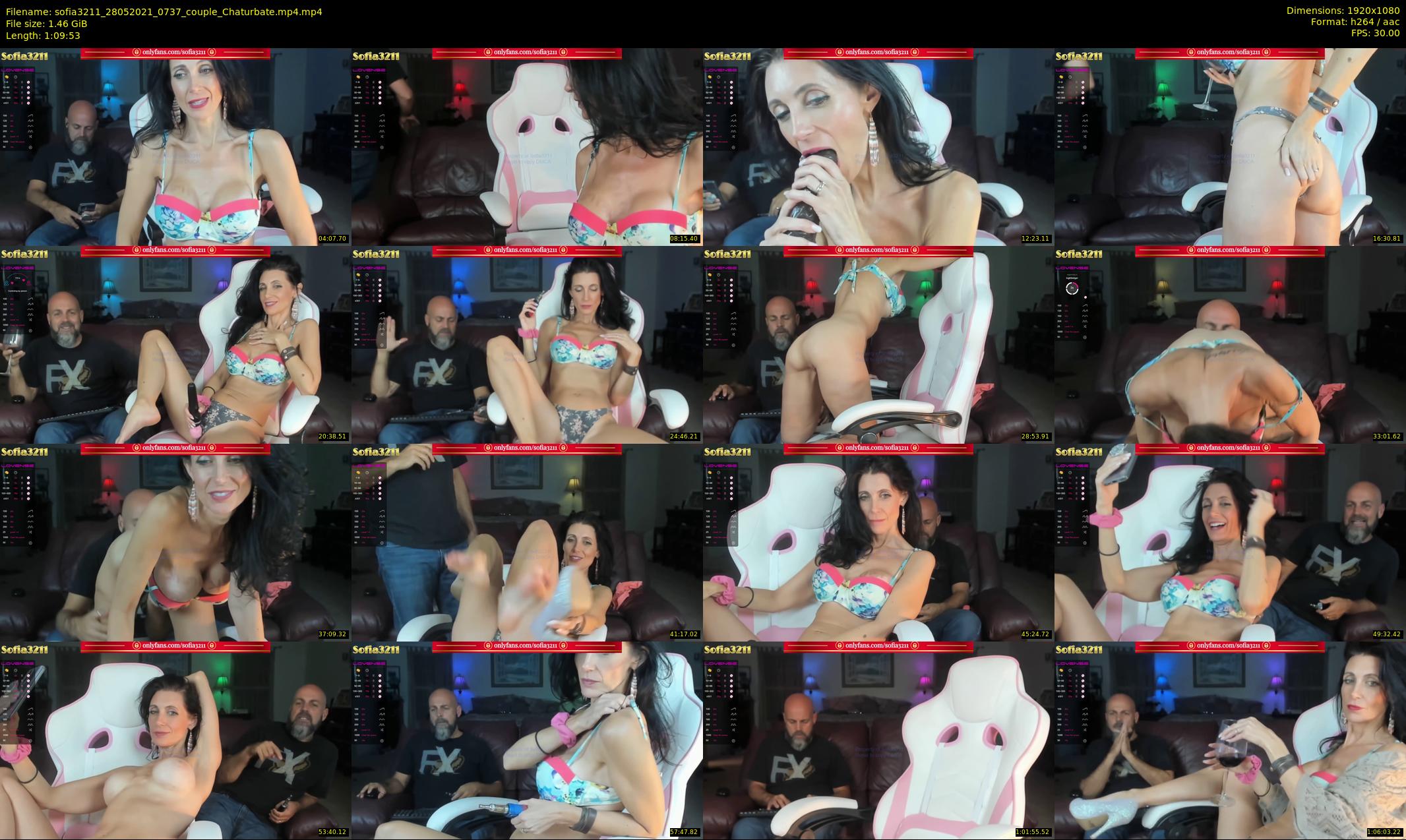 sofia3211 — 70 minute Chaturbate couple cam show recording, 1080p, May 28, 2021