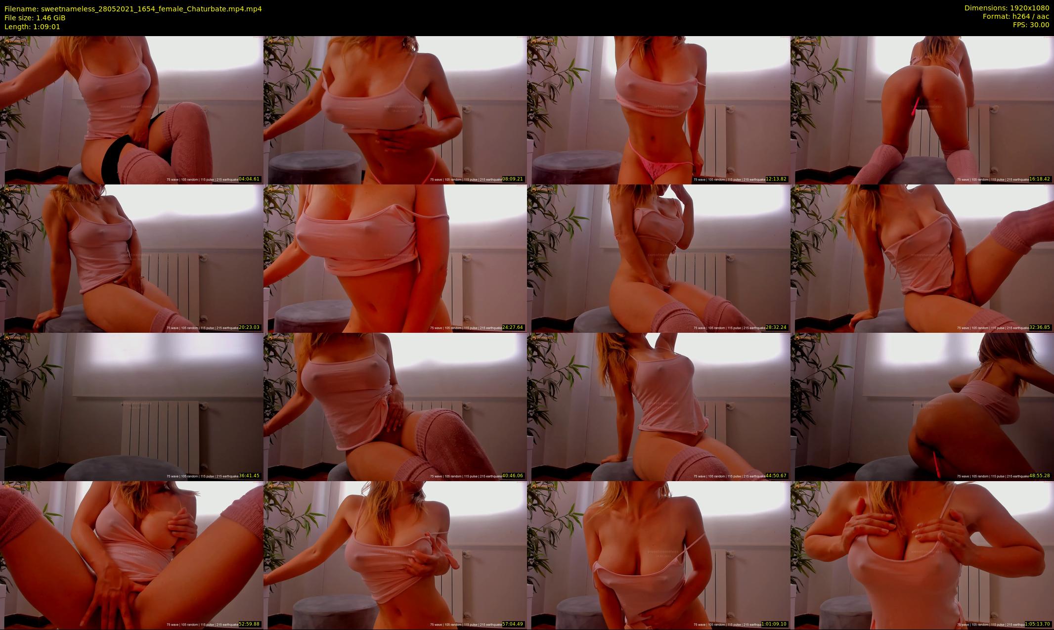 sweetnameless — 70 minute Chaturbate couple cam show recording, 1080p, May 28, 2021