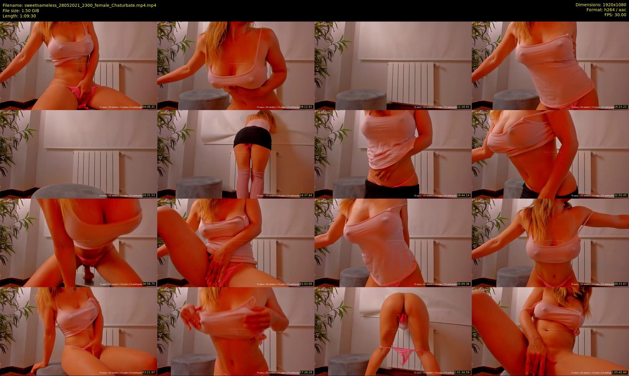 sweetnameless — 70 minute Chaturbate couple cam show recording, 1080p, May 28, 2021